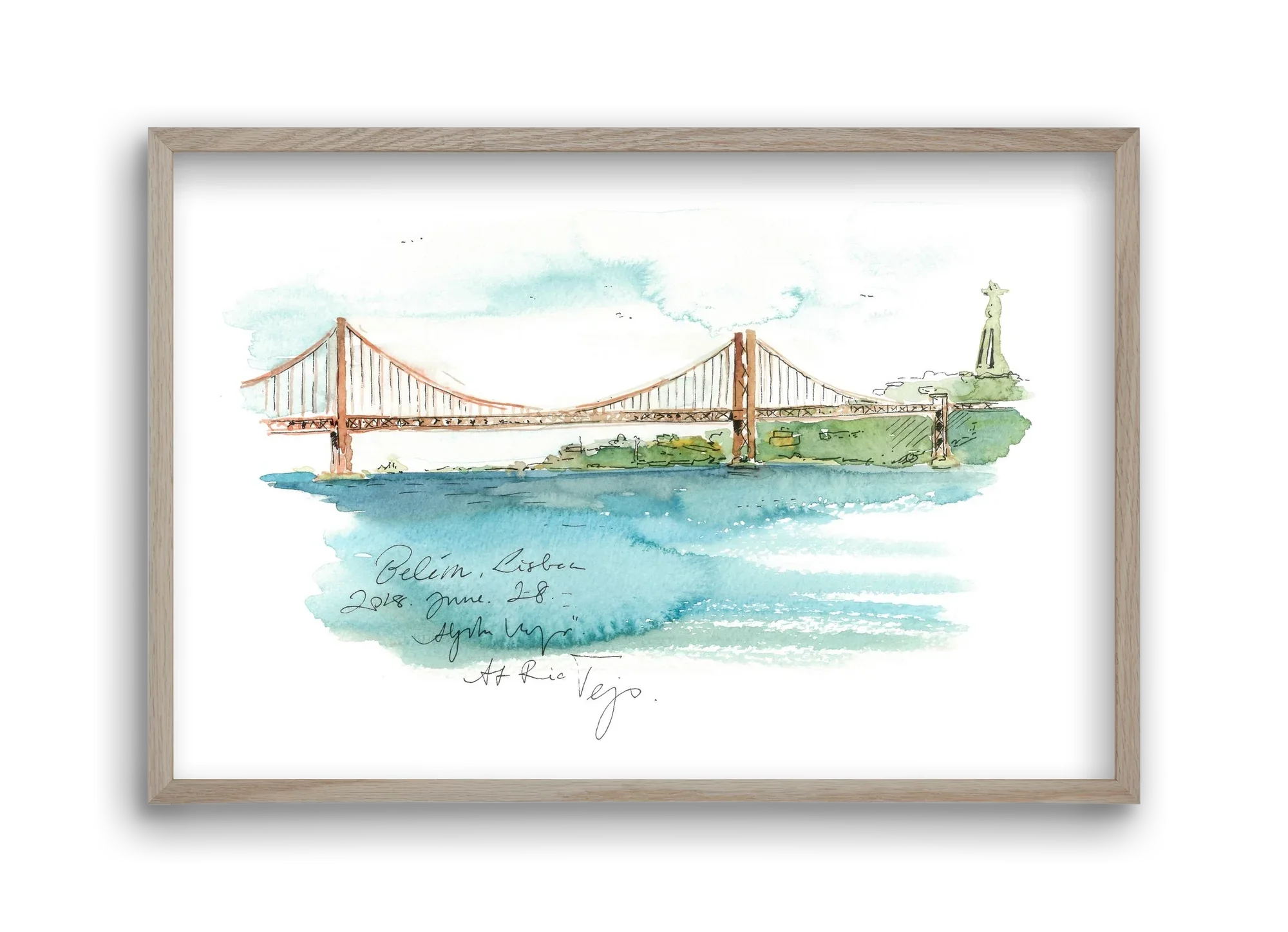 LISBON AQUARELLE NO.26 - artbridge
