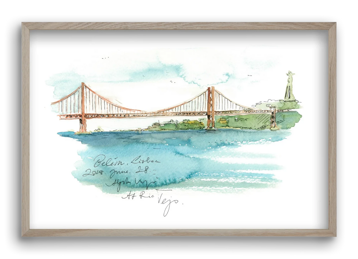 LISBON AQUARELLE NO.26 - artbridge