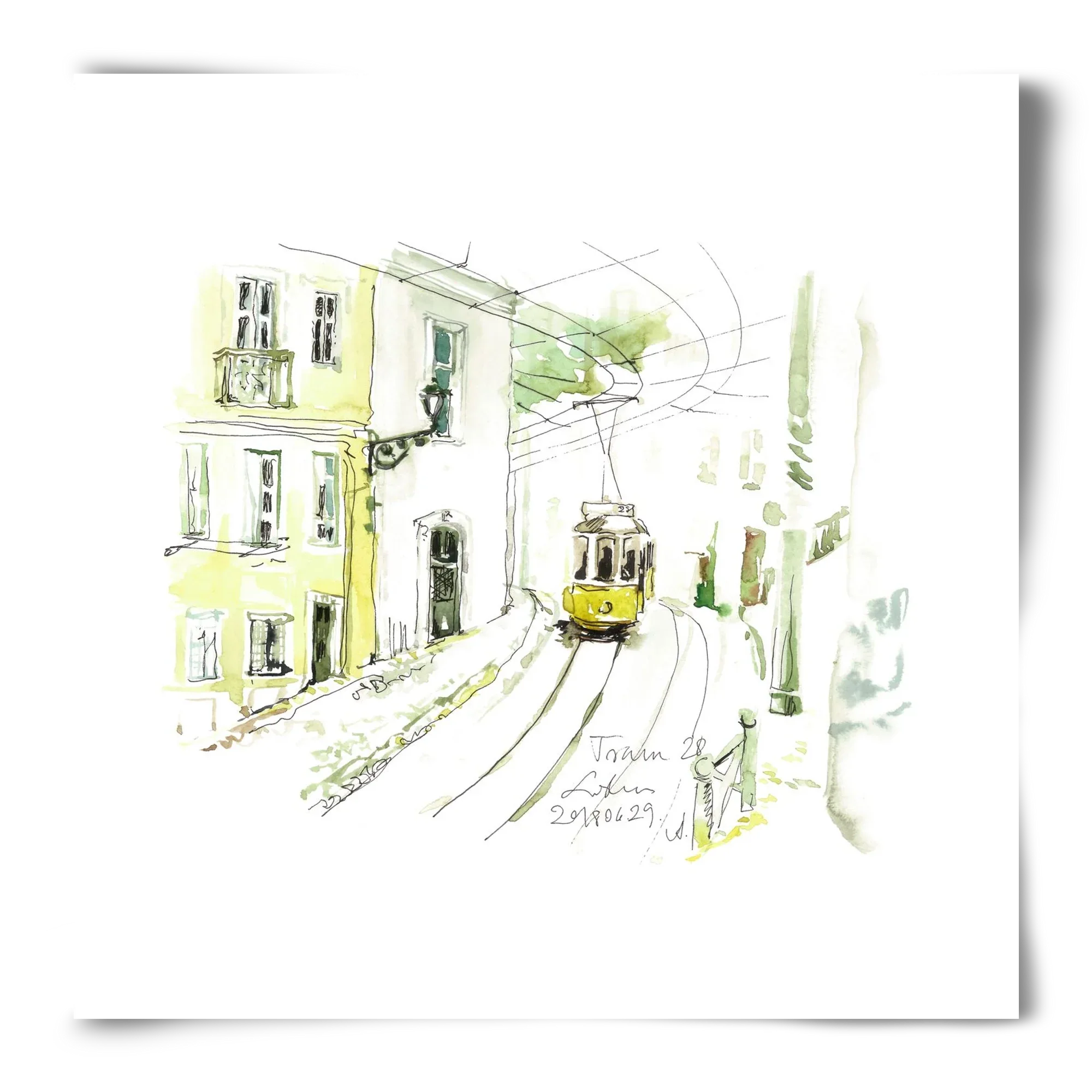 LISBON AQUARELLE NO.27 - artbridge