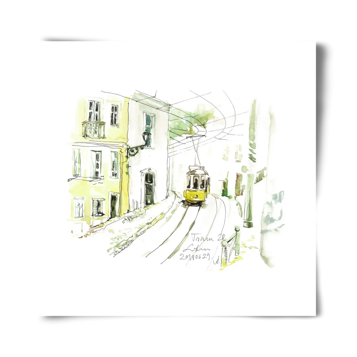 LISBON AQUARELLE NO.27 - artbridge