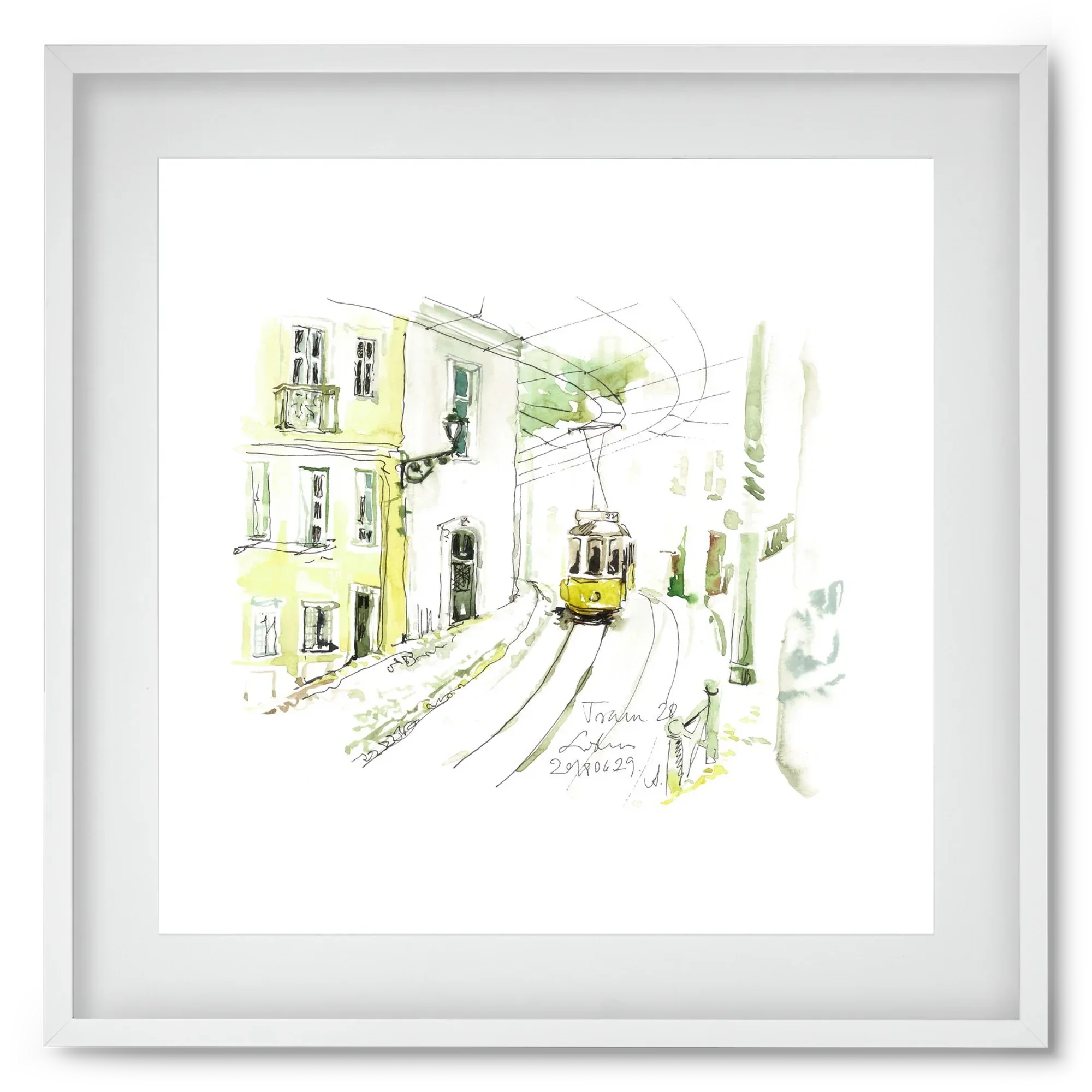 LISBON AQUARELLE NO.27 - artbridge