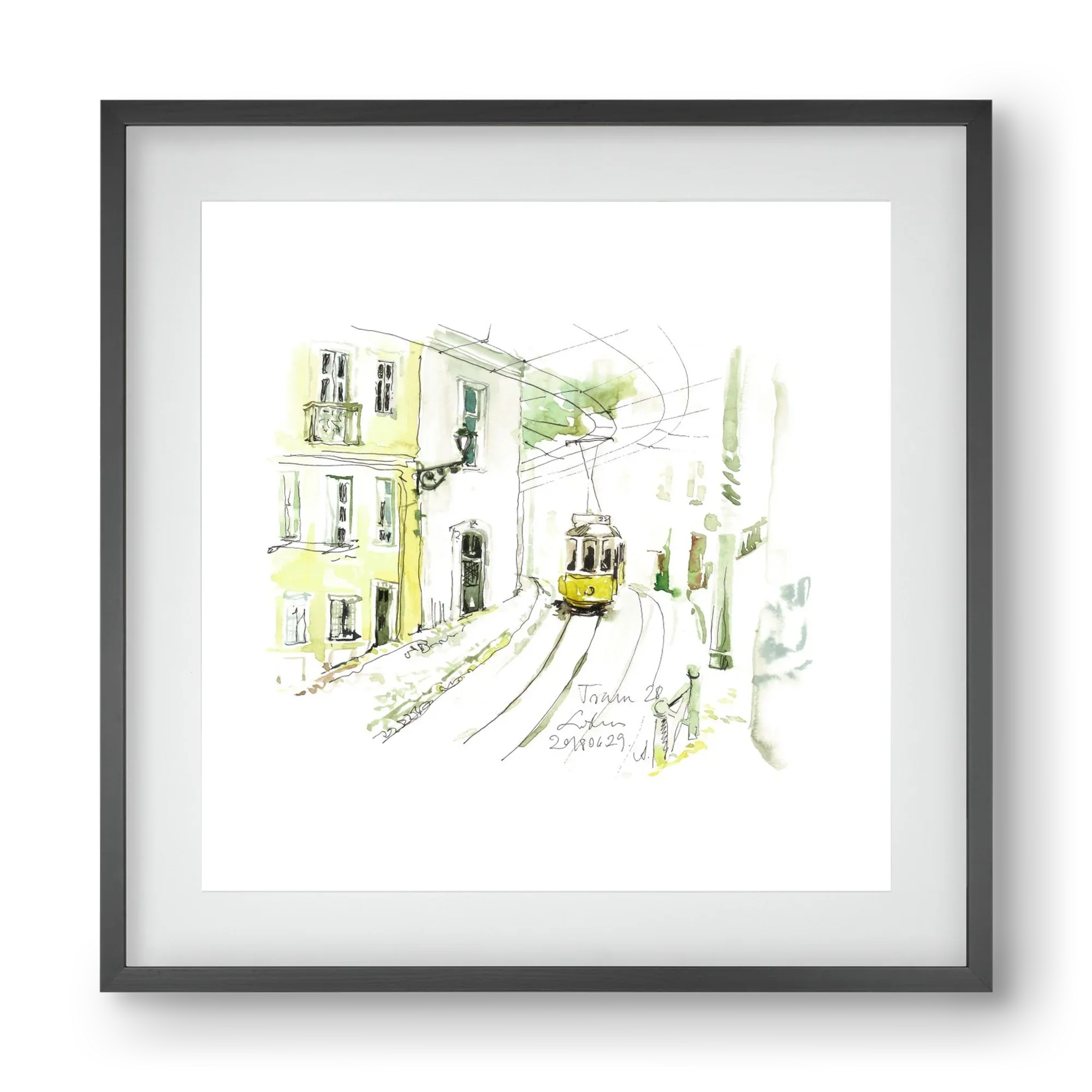 LISBON AQUARELLE NO.27 - artbridge