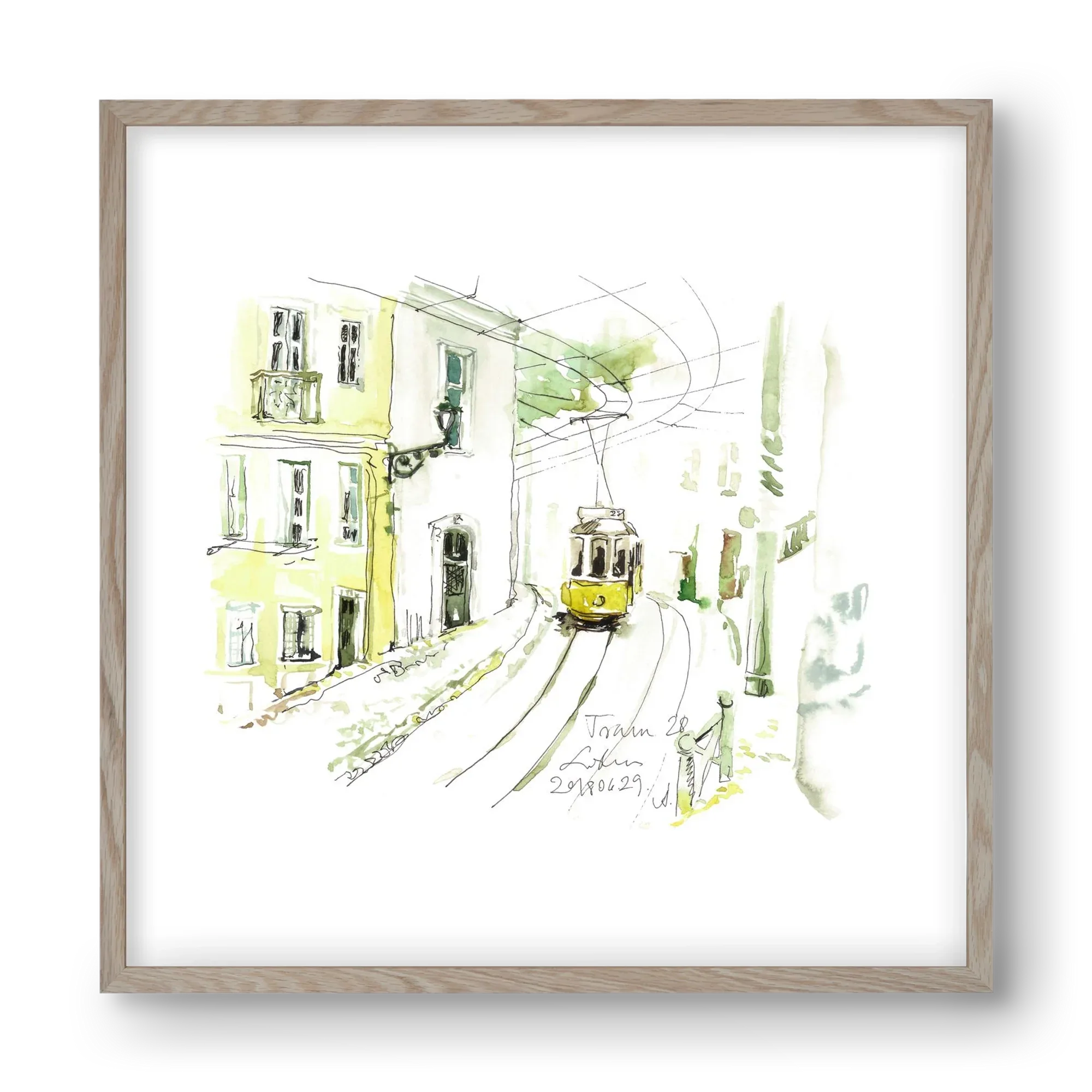 LISBON AQUARELLE NO.27 - artbridge