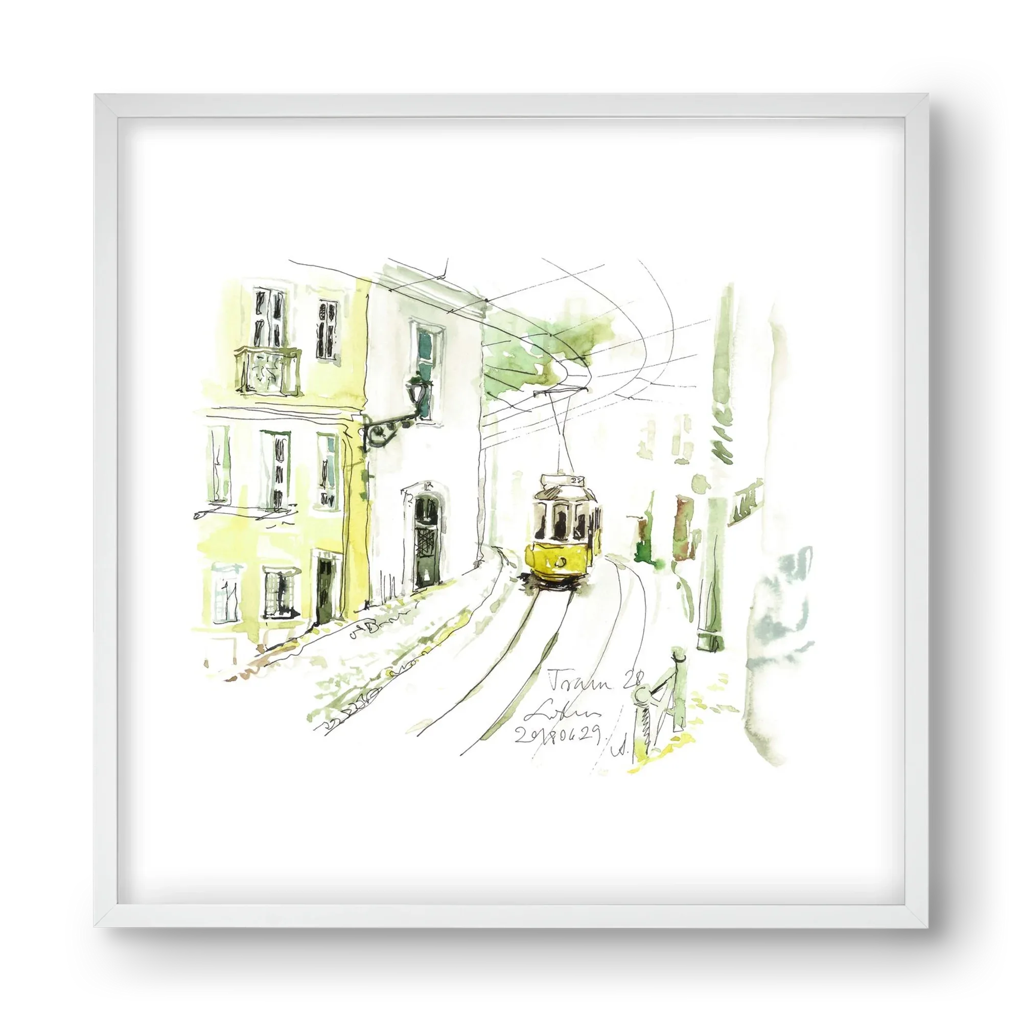 LISBON AQUARELLE NO.27 - artbridge