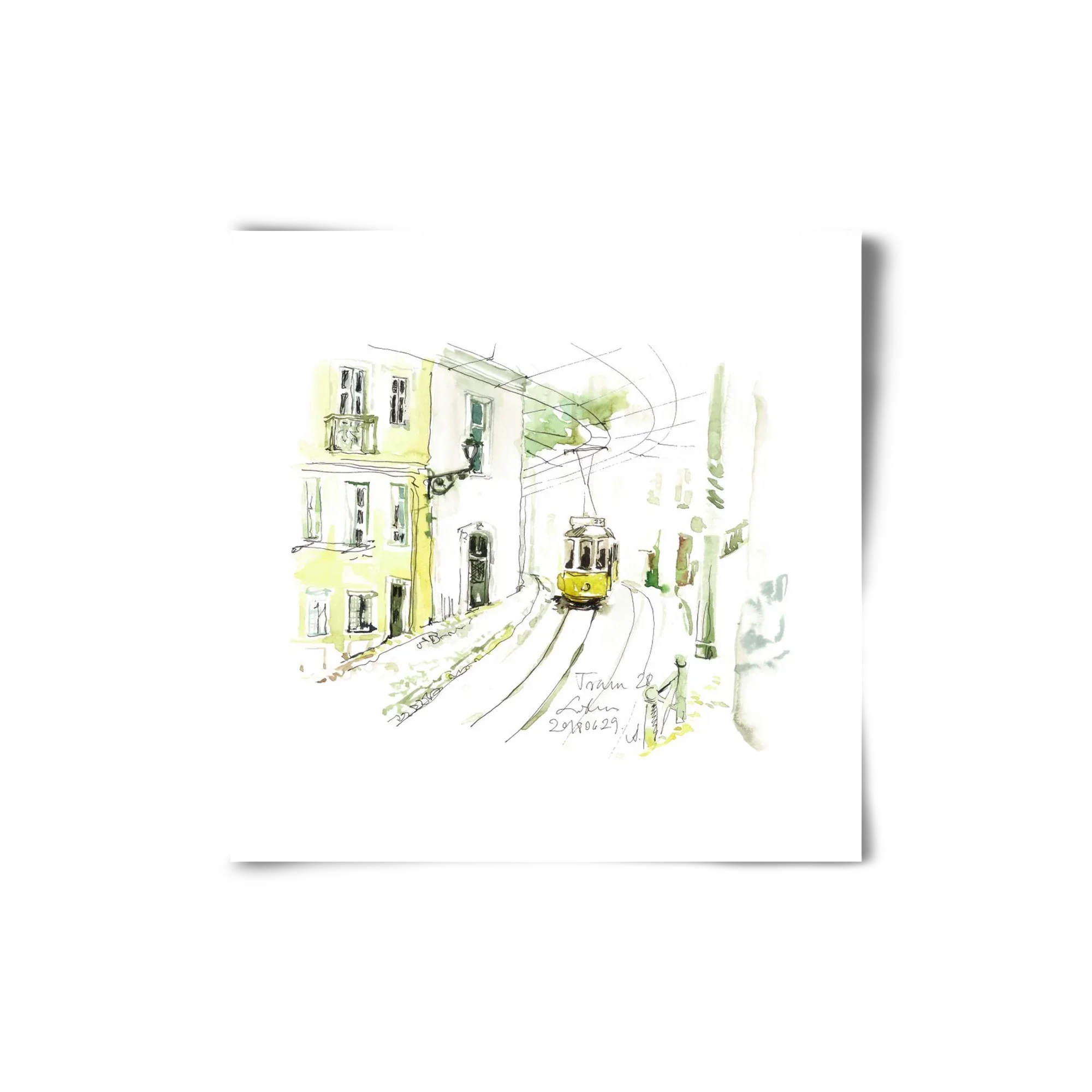 LISBON AQUARELLE NO.27 - artbridge