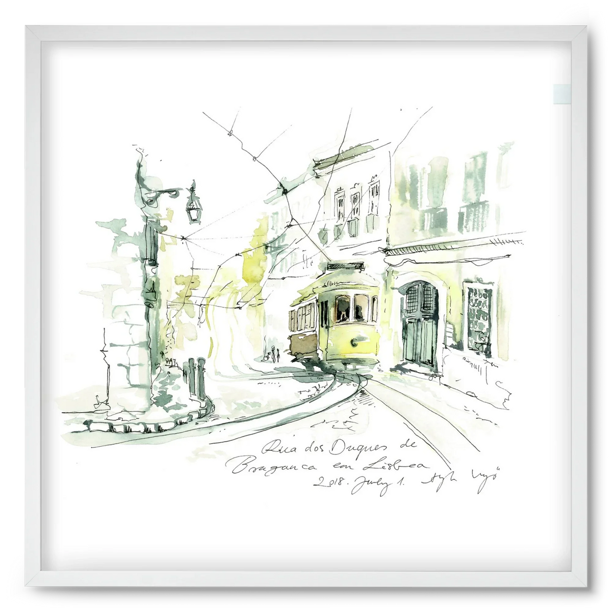 LISBON AQUARELLE NO.28 - artbridge