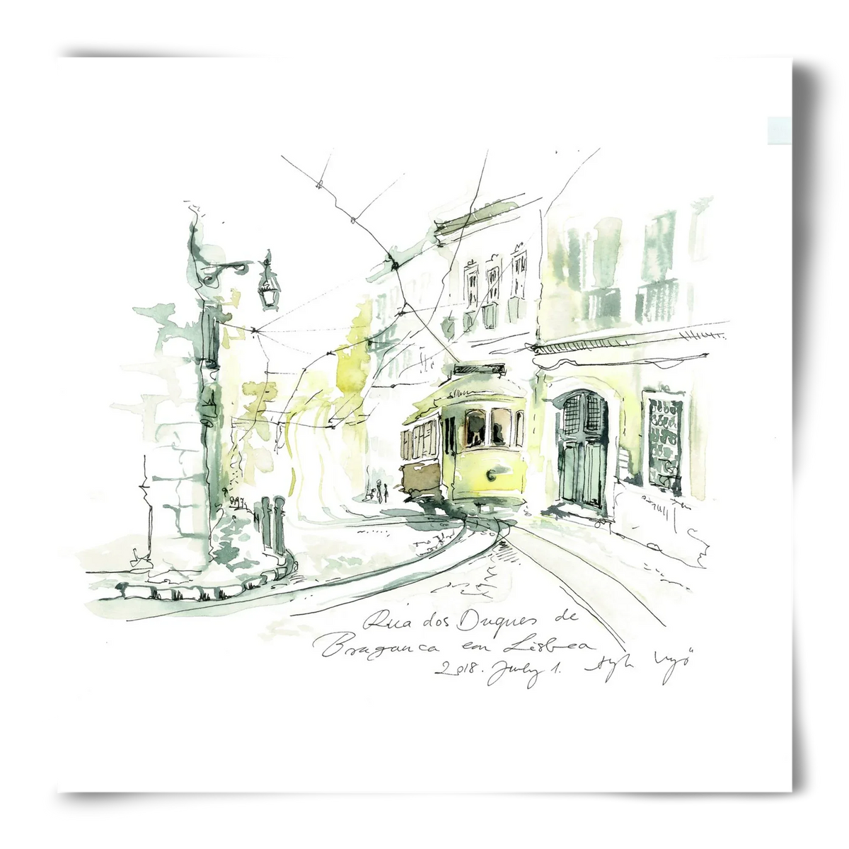 LISBON AQUARELLE NO.28 - artbridge