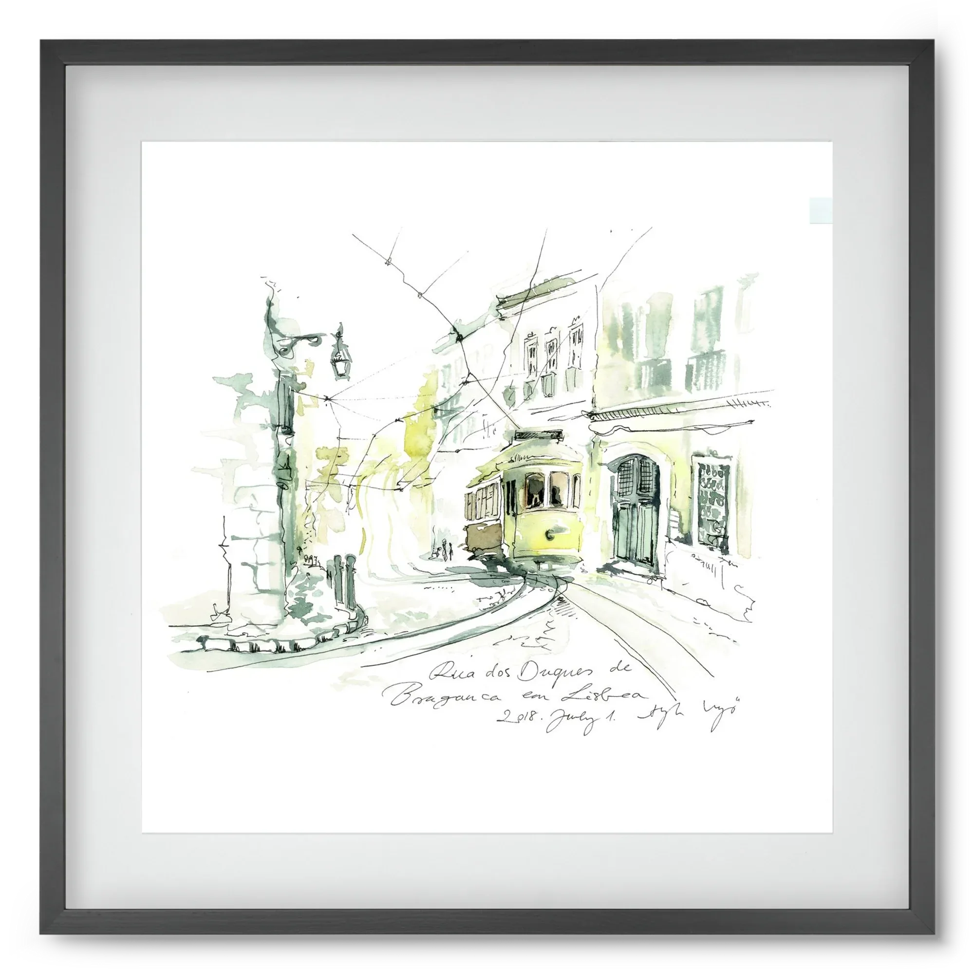 LISBON AQUARELLE NO.28 - artbridge