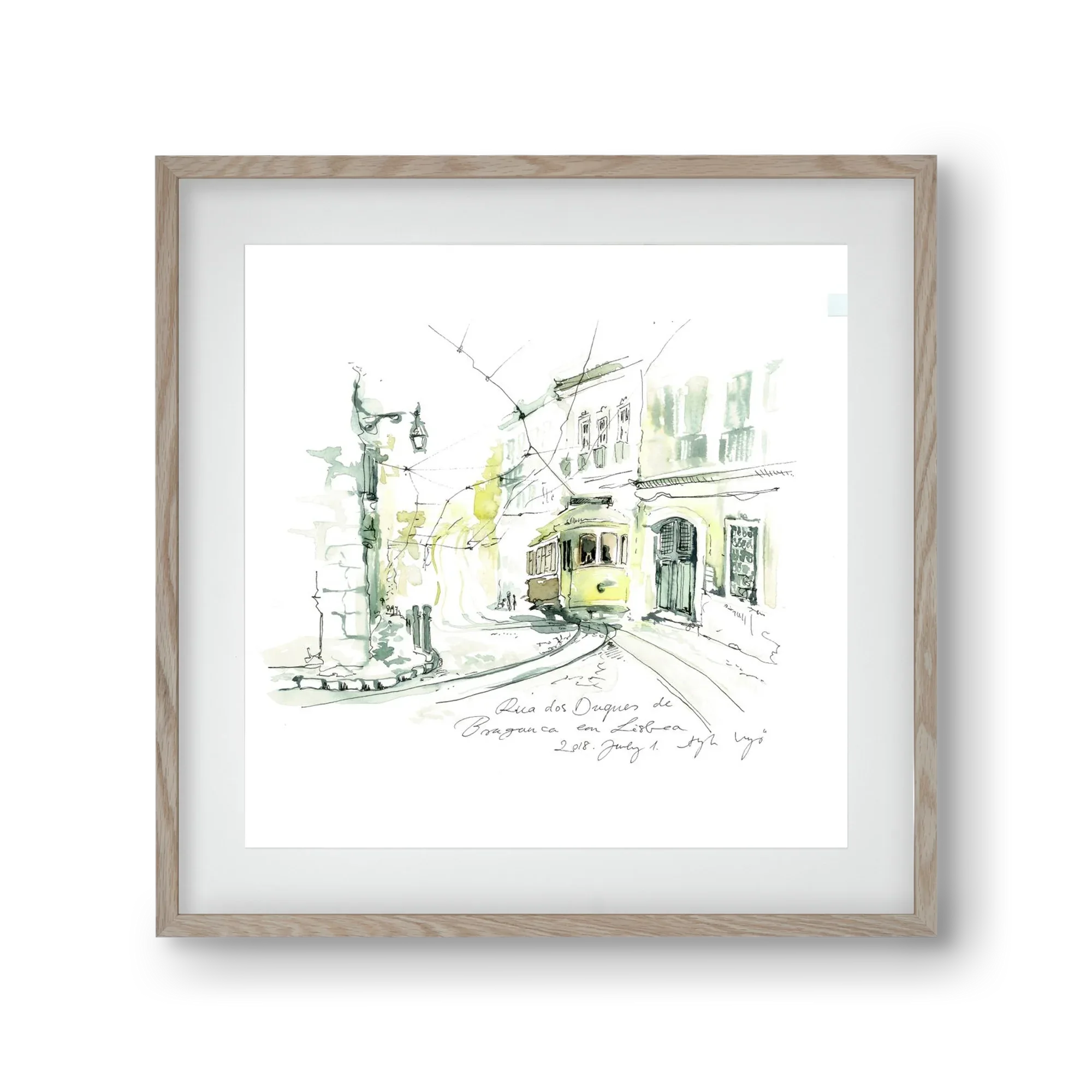 LISBON AQUARELLE NO.28 - artbridge