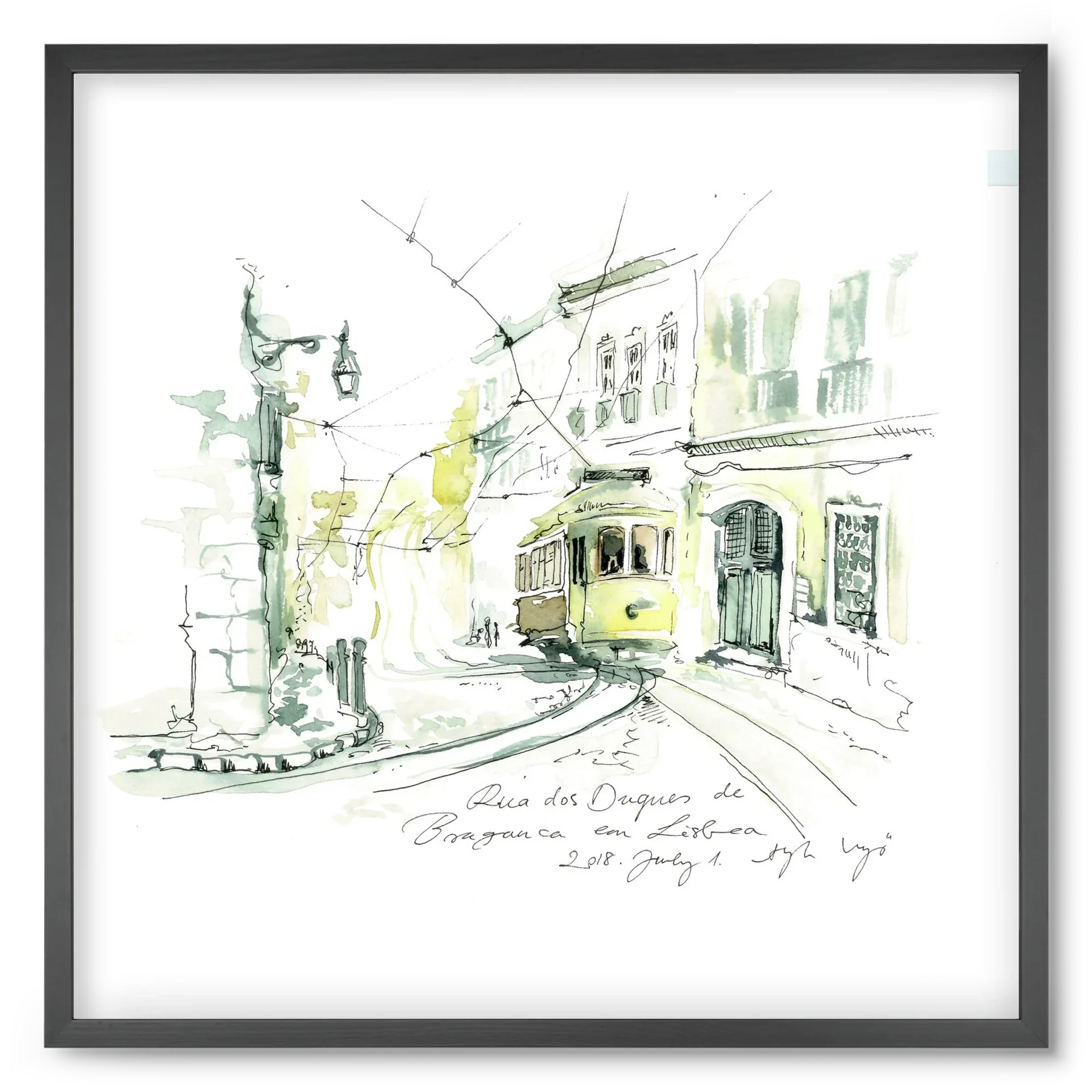 LISBON AQUARELLE NO.28 - artbridge