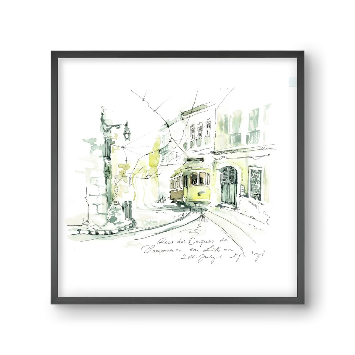 LISBON AQUARELLE NO.28 - artbridge