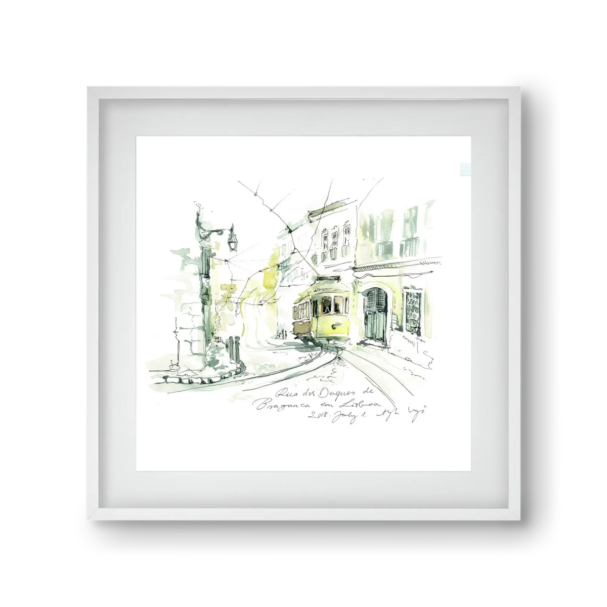 LISBON AQUARELLE NO.28 - artbridge