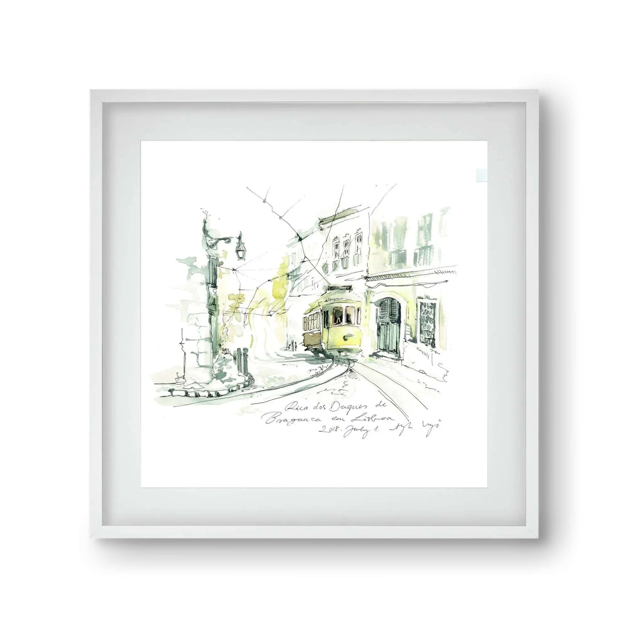 LISBON AQUARELLE NO.28 - artbridge
