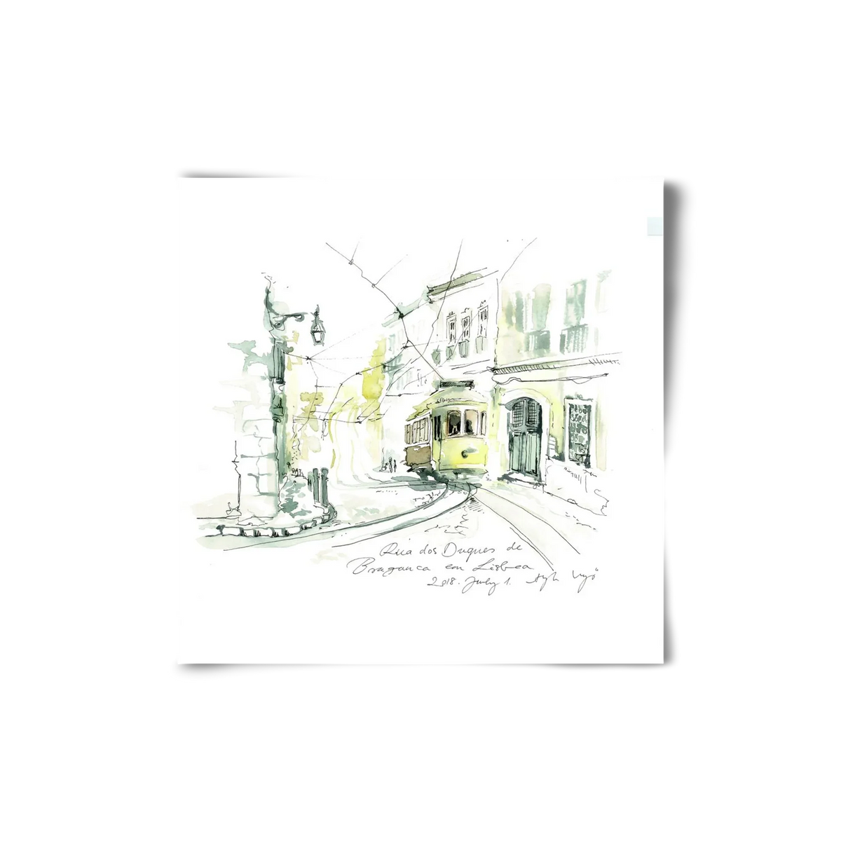 LISBON AQUARELLE NO.28 - artbridge