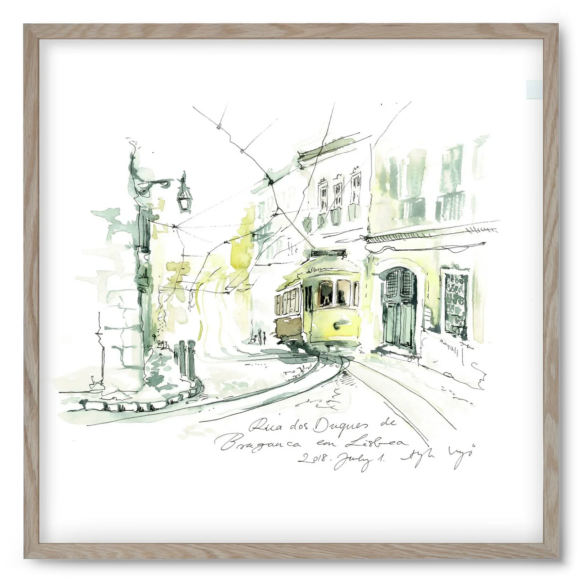 LISBON AQUARELLE NO.28 - artbridge