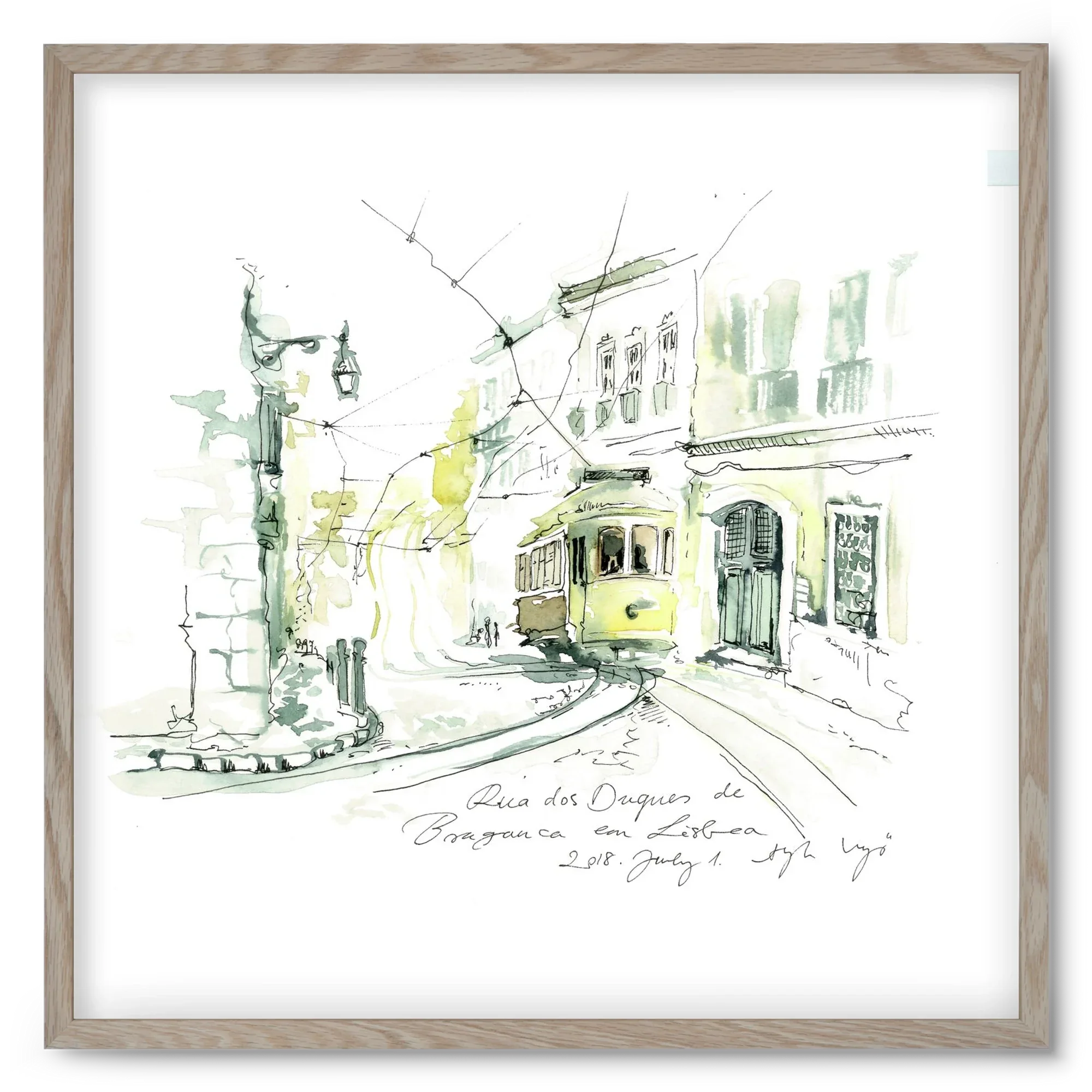 LISBON AQUARELLE NO.28 - artbridge