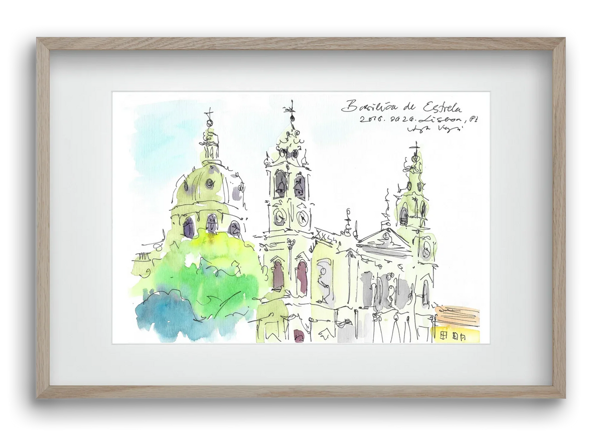 LISBON AQUARELLE NO.29 - artbridge