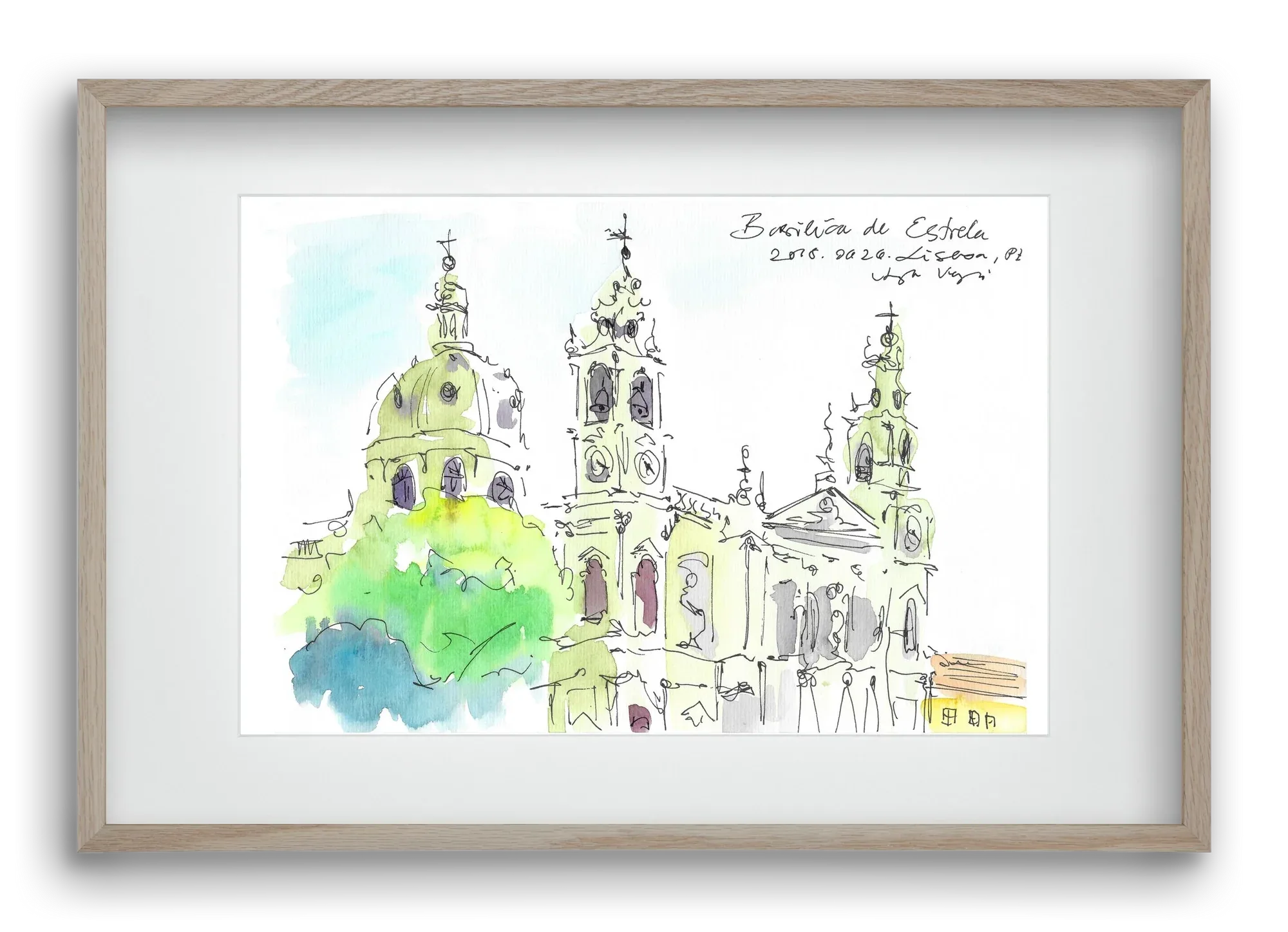 LISBON AQUARELLE NO.29 - artbridge