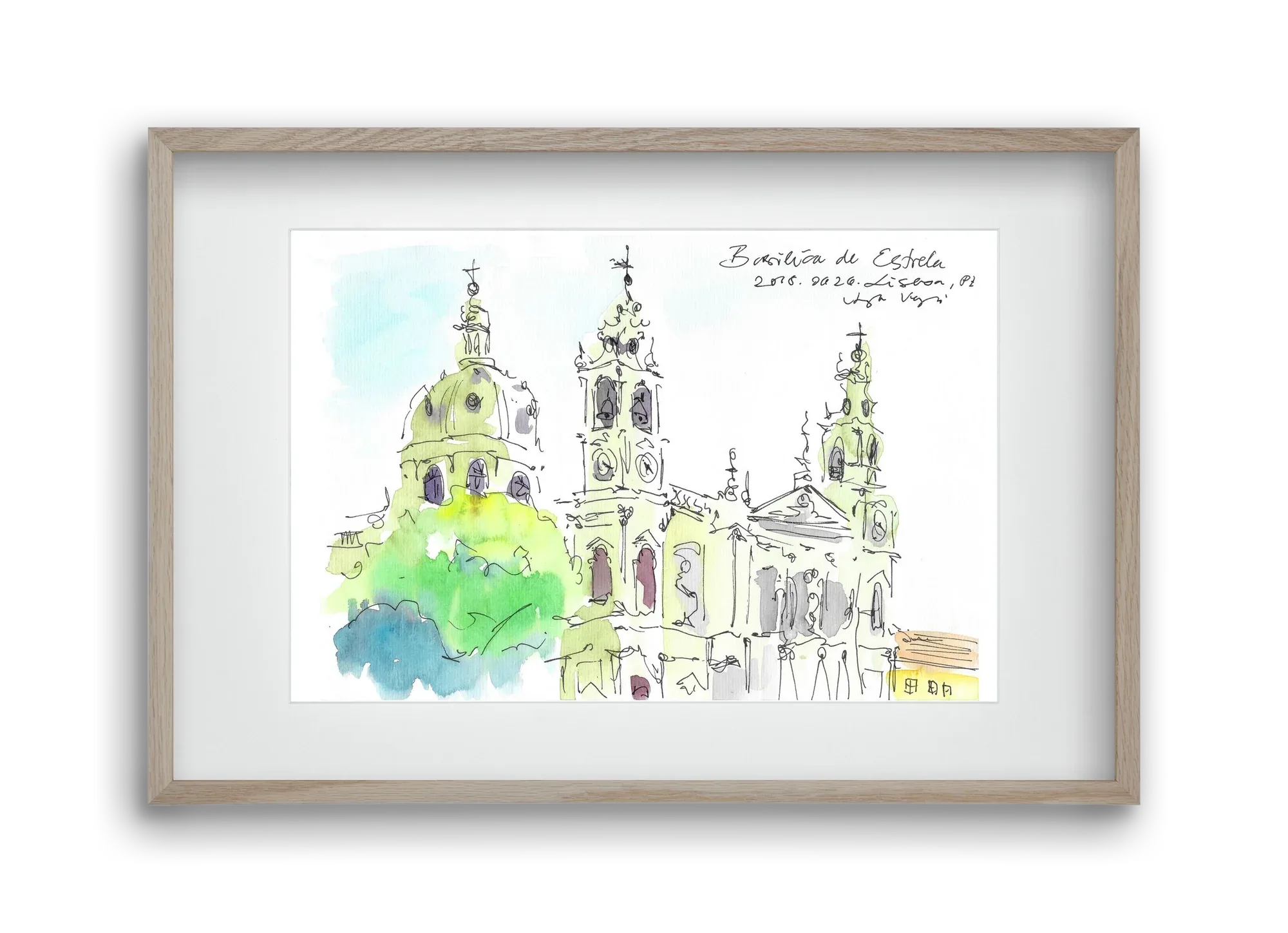 LISBON AQUARELLE NO.29 - artbridge