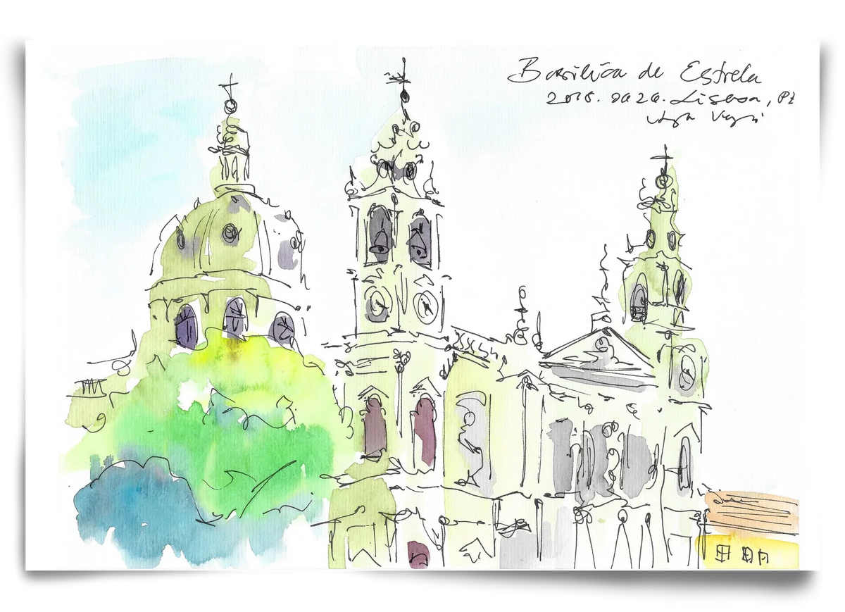 LISBON AQUARELLE NO.29 - artbridge