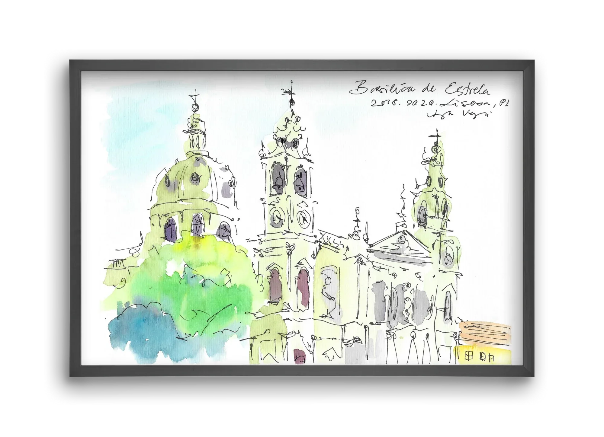 LISBON AQUARELLE NO.29 - artbridge