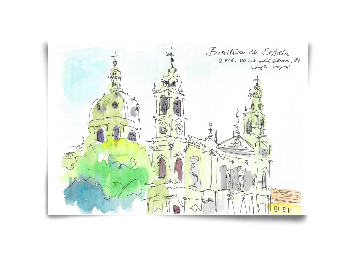 LISBON AQUARELLE NO.29 - artbridge