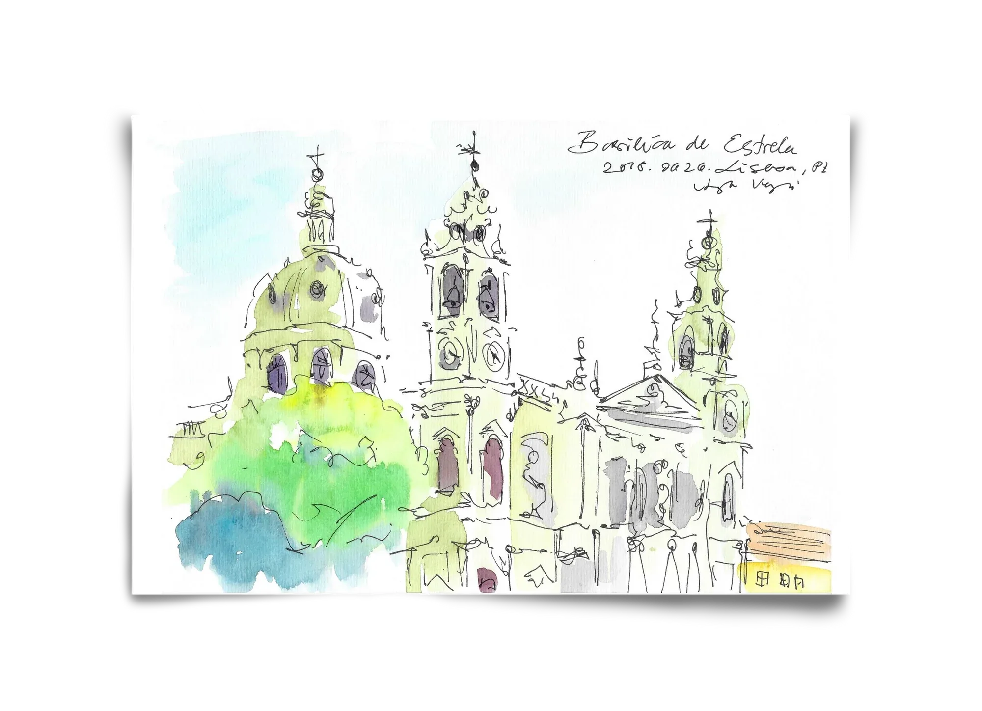 LISBON AQUARELLE NO.29 - artbridge