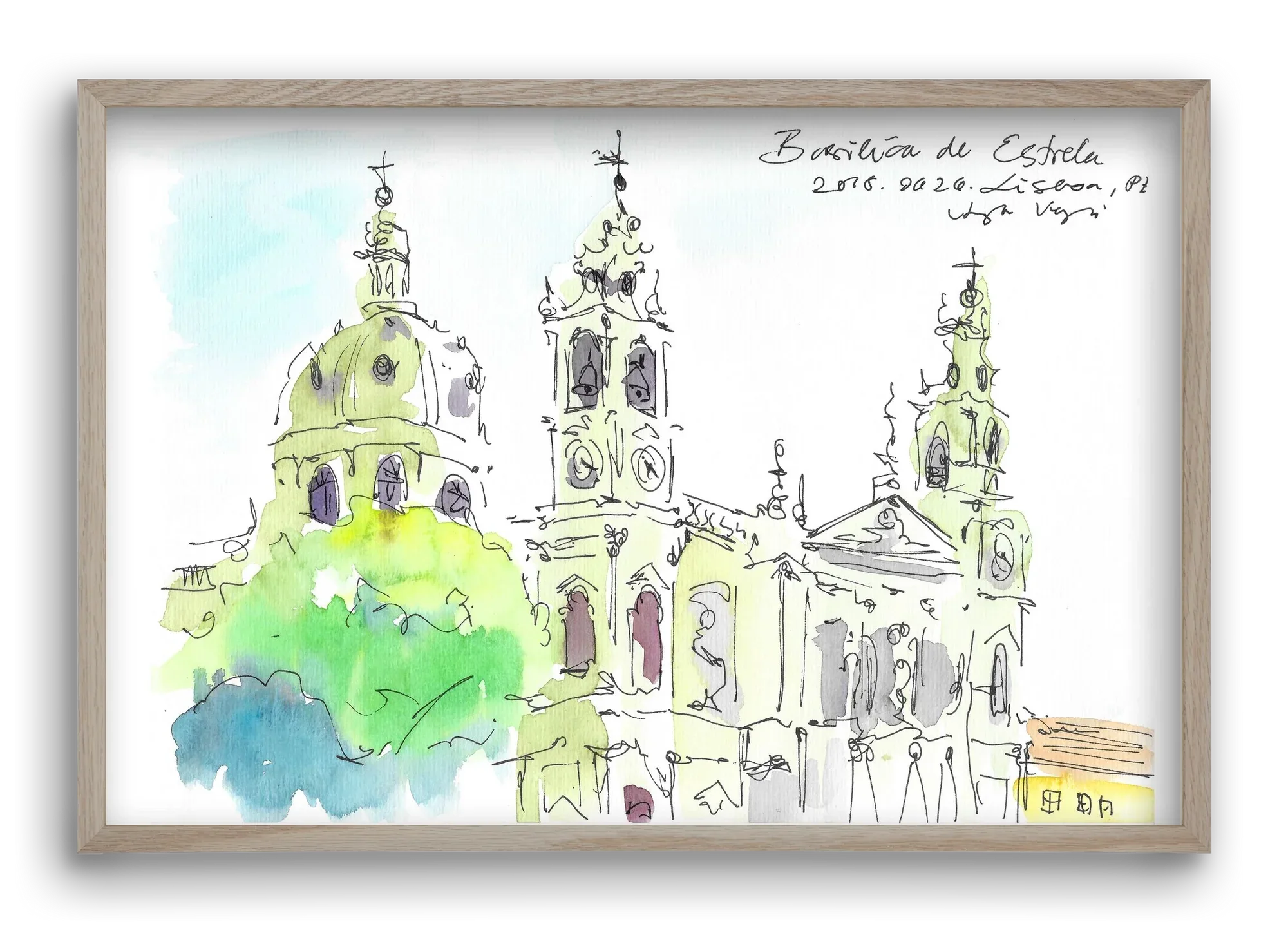LISBON AQUARELLE NO.29 - artbridge