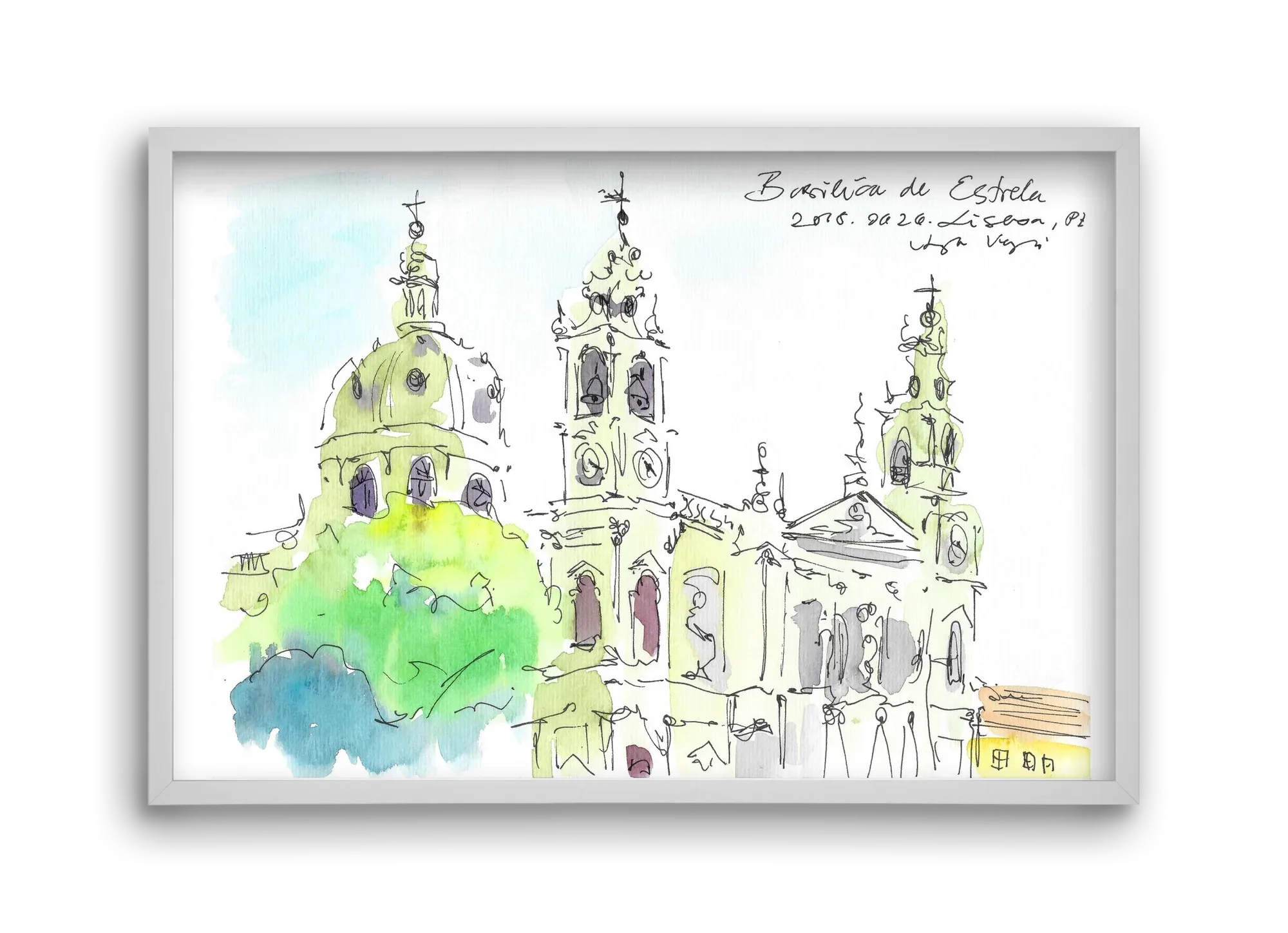 LISBON AQUARELLE NO.29 - artbridge
