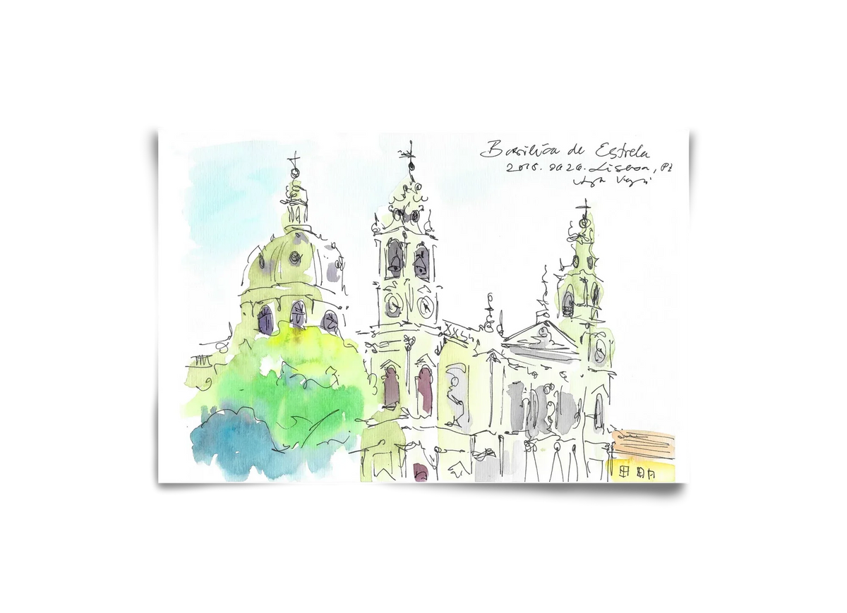 LISBON AQUARELLE NO.29 - artbridge