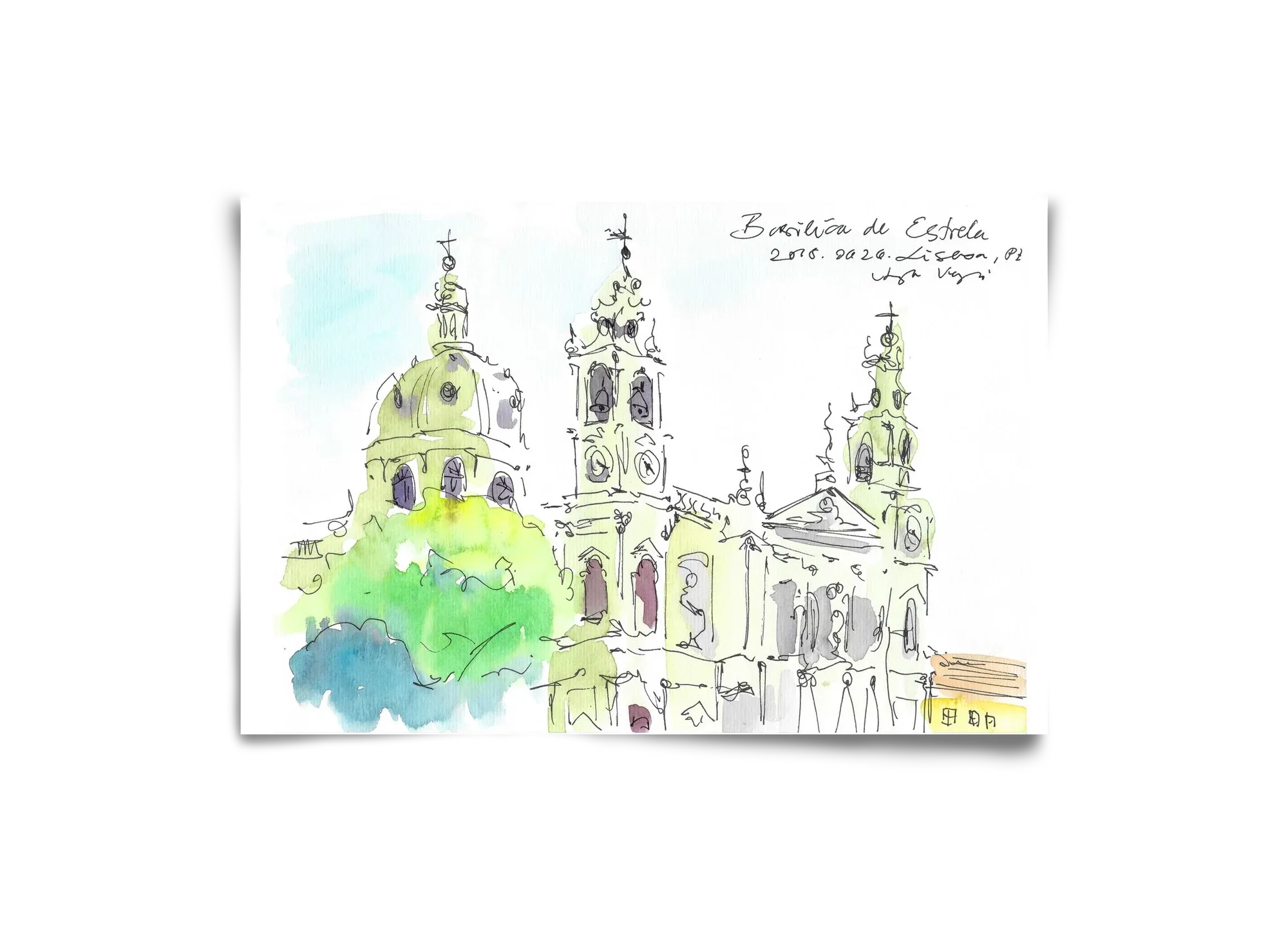 LISBON AQUARELLE NO.29 - artbridge
