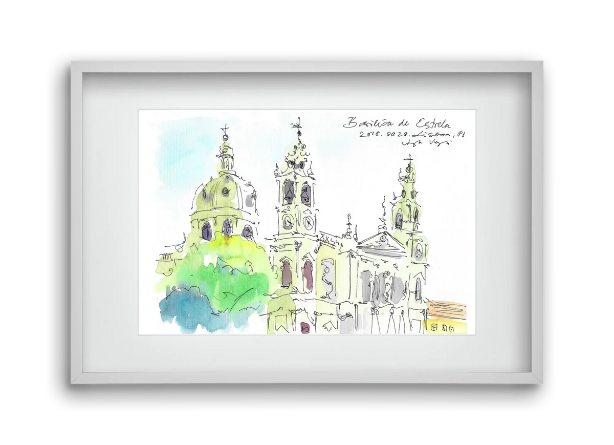 LISBON AQUARELLE NO.29 - artbridge