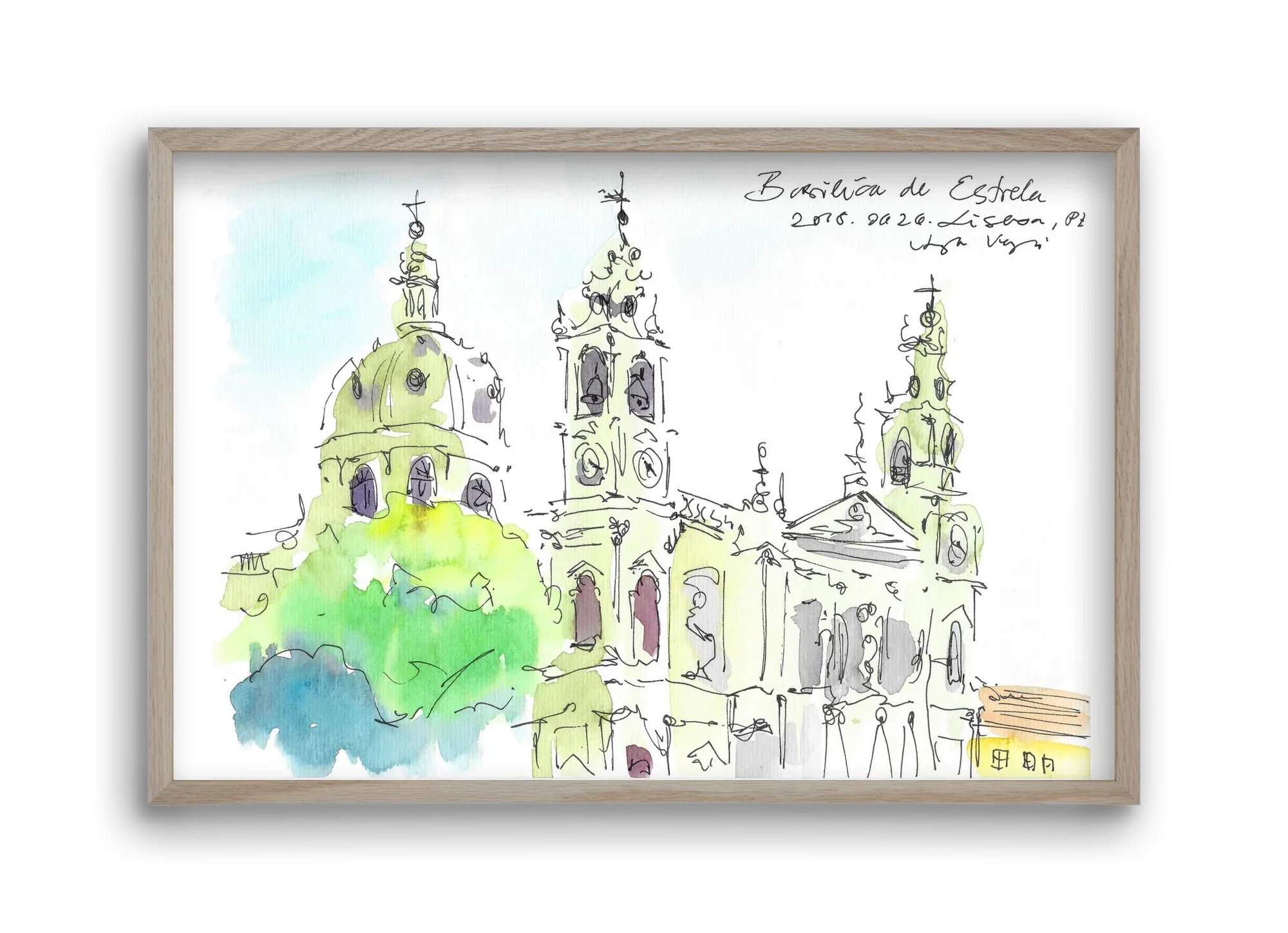 LISBON AQUARELLE NO.29 - artbridge