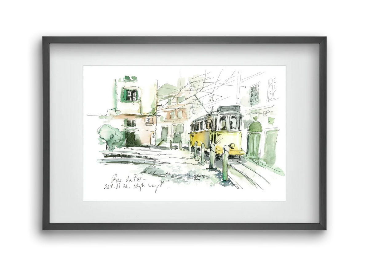 LISBON AQUARELLE NO.30 - artbridge