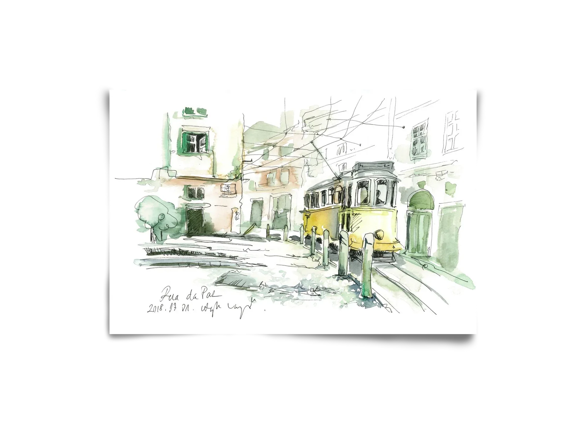 LISBON AQUARELLE NO.30 - artbridge