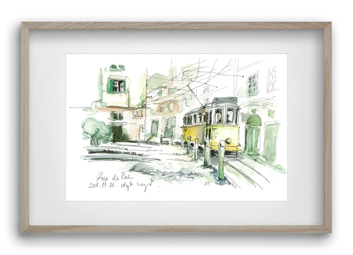 LISBON AQUARELLE NO.30 - artbridge