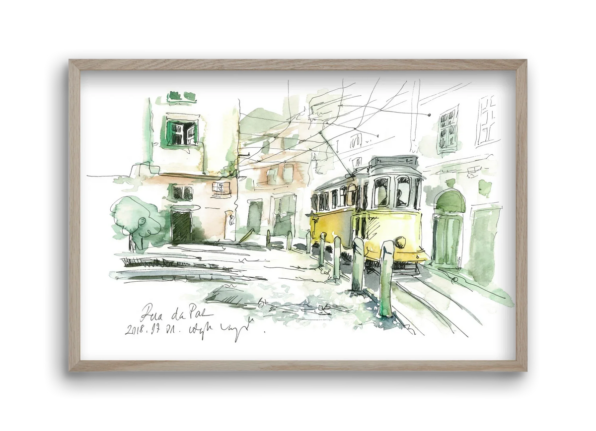 LISBON AQUARELLE NO.30 - artbridge