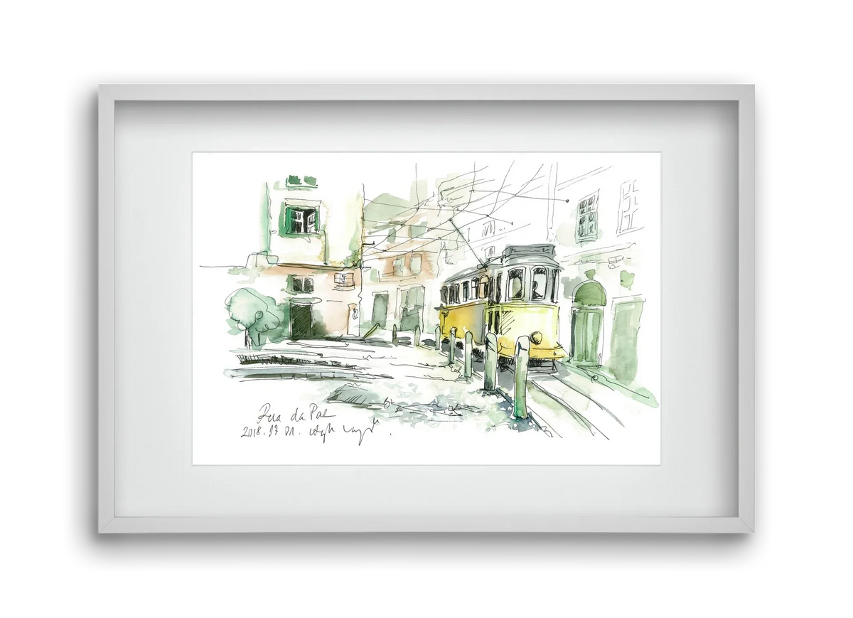 LISBON AQUARELLE NO.30 - artbridge