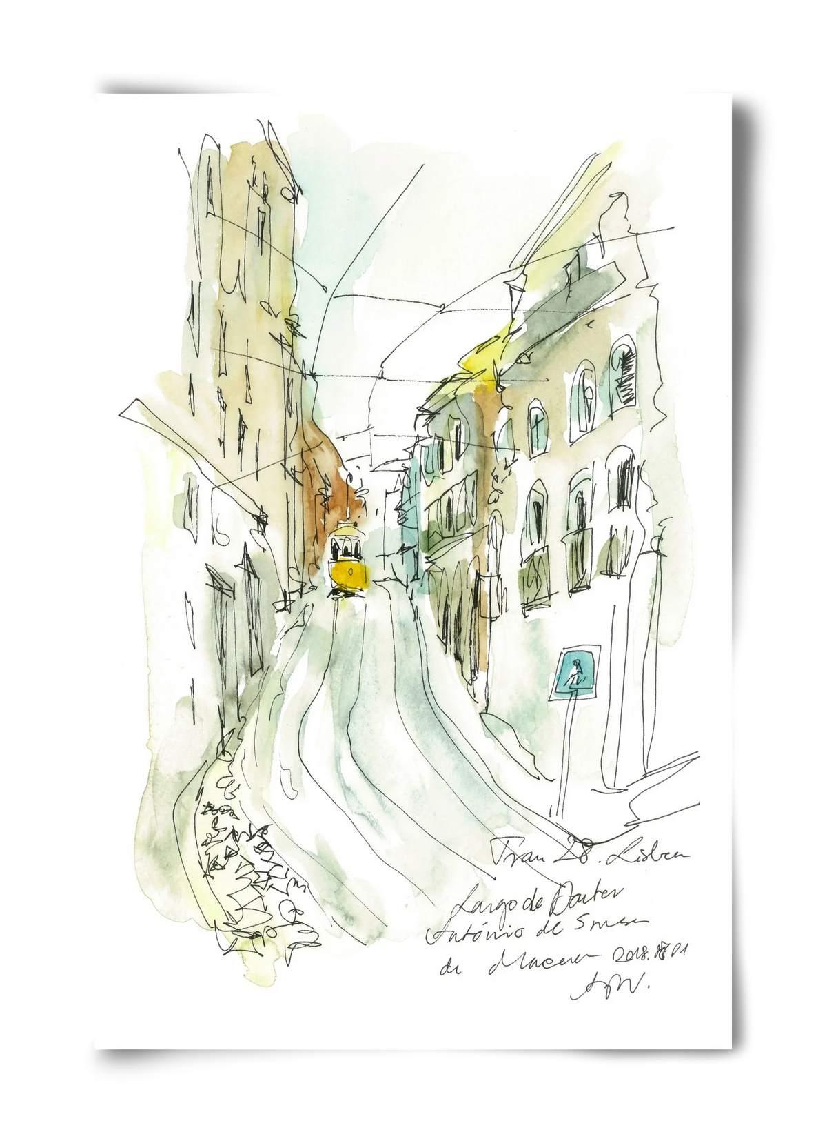 LISBON AQUARELLE NO.31 - artbridge