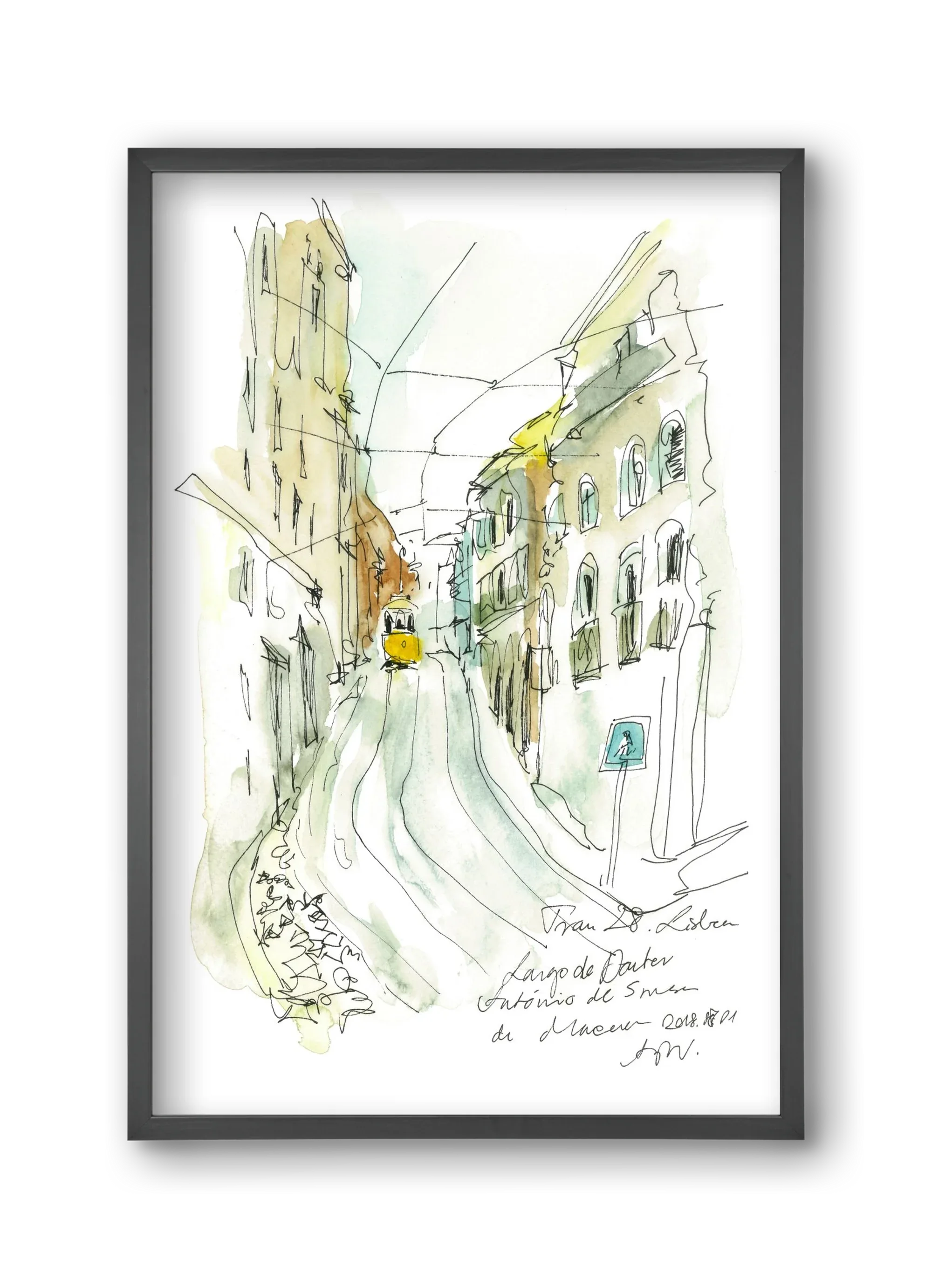 LISBON AQUARELLE NO.31 - artbridge