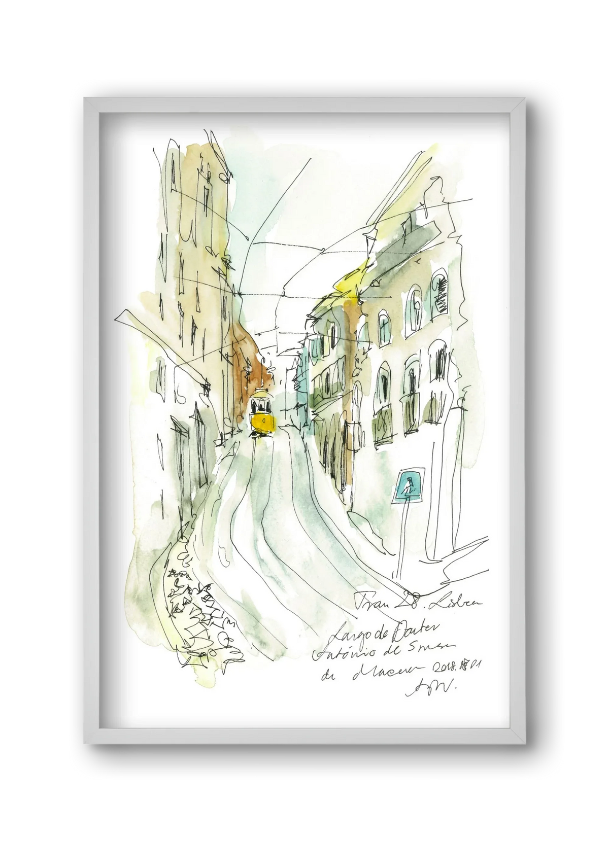 LISBON AQUARELLE NO.31 - artbridge