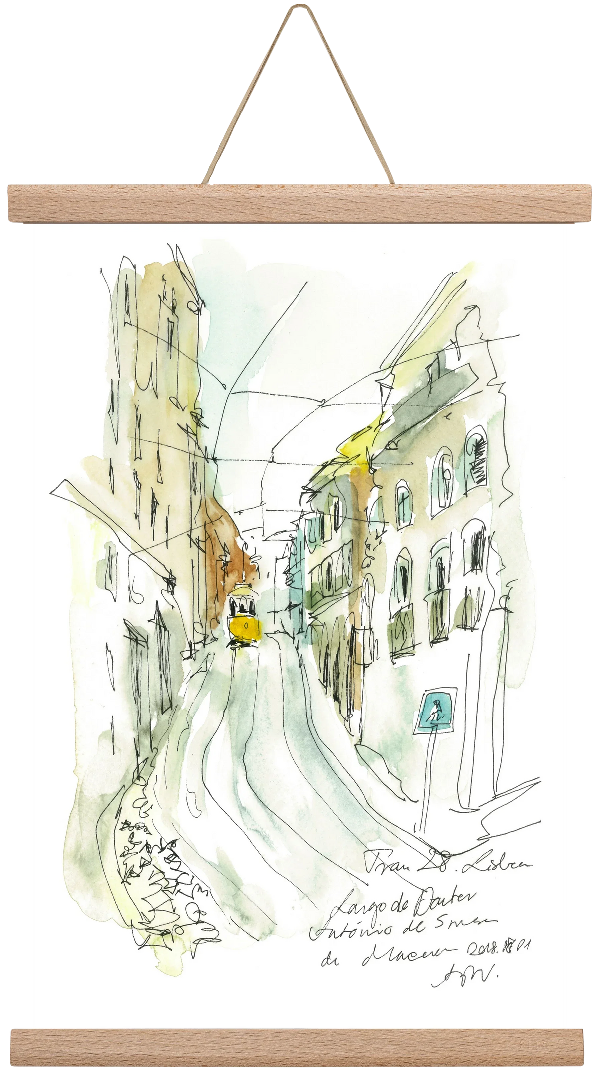 LISBON AQUARELLE NO.31 - artbridge