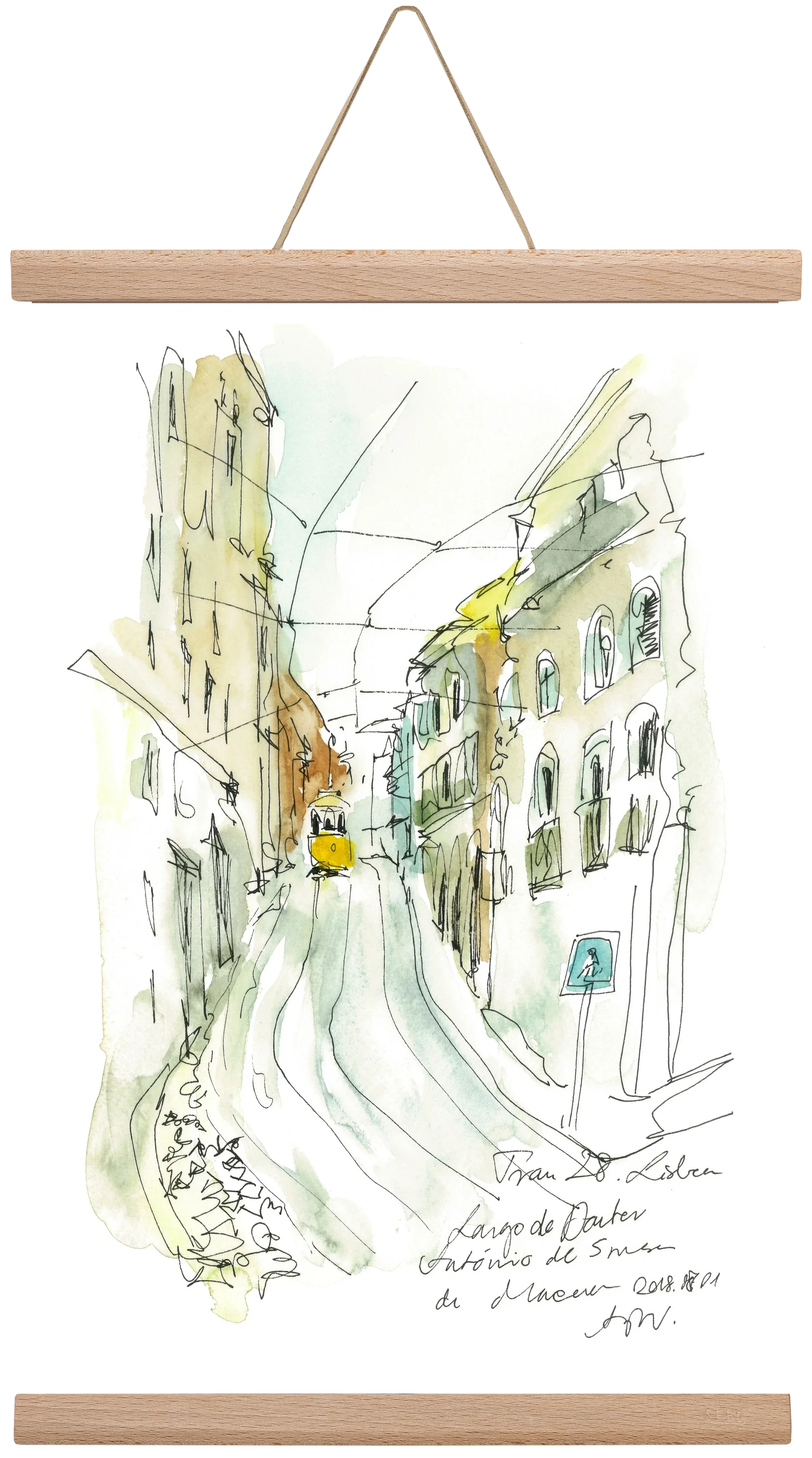 LISBON AQUARELLE NO.31 - artbridge