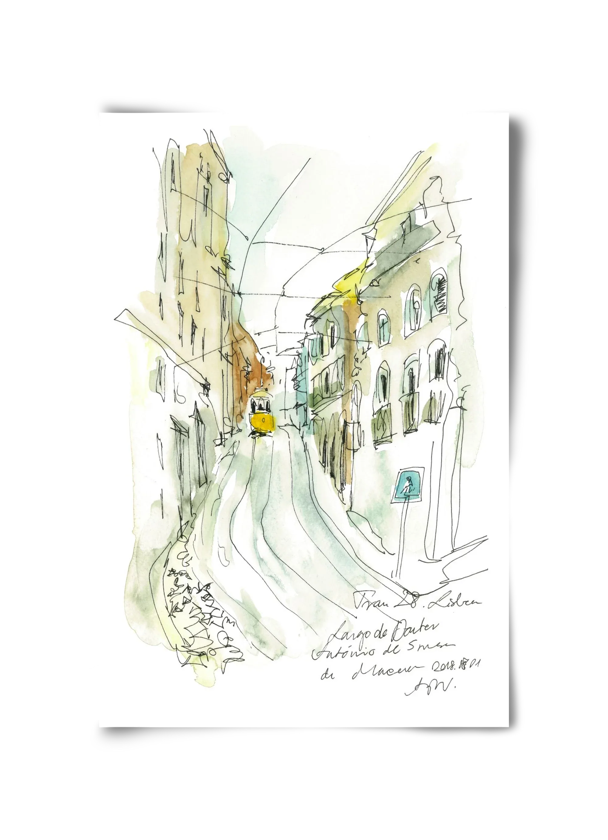 LISBON AQUARELLE NO.31 - artbridge