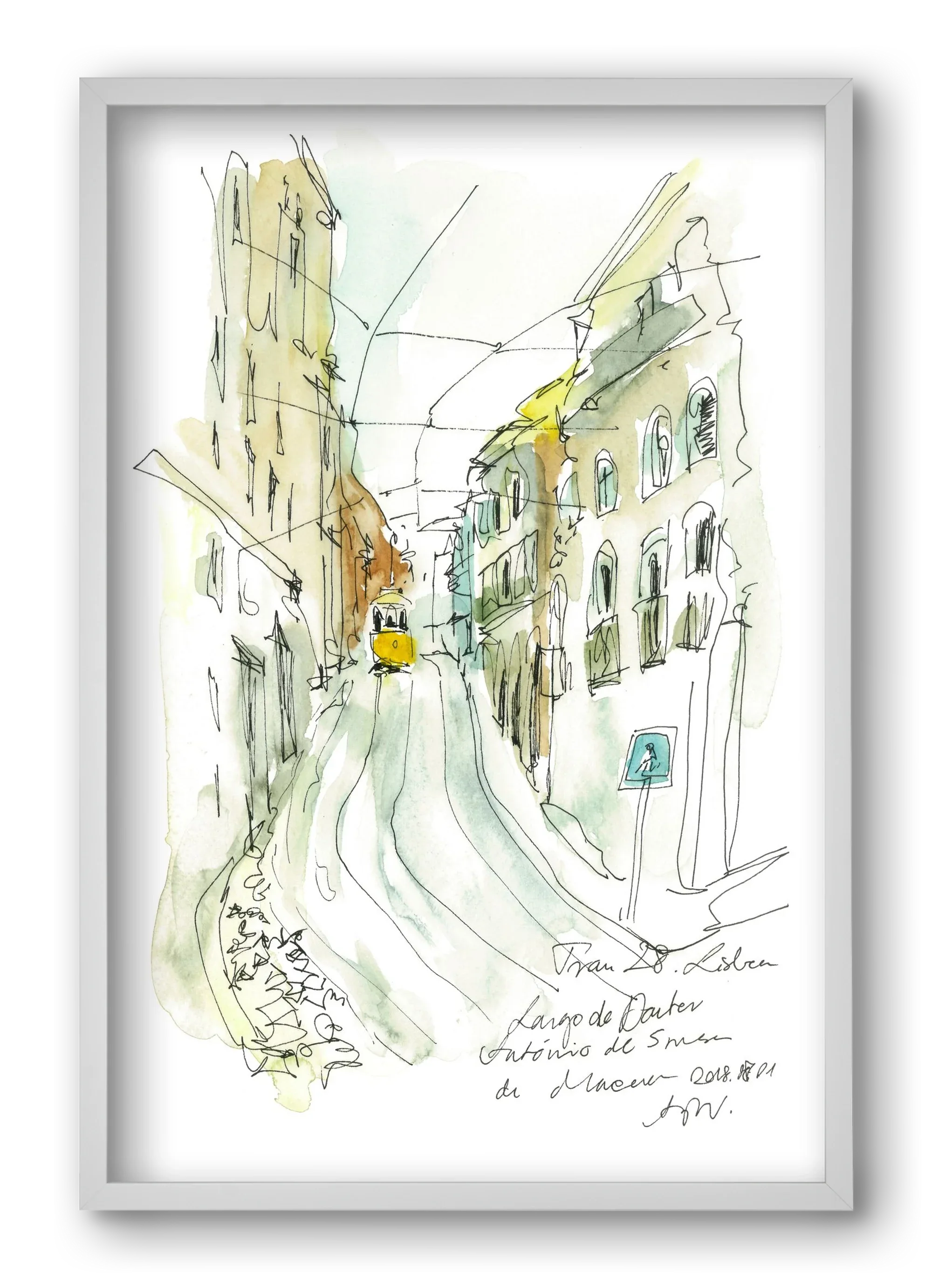 LISBON AQUARELLE NO.31 - artbridge