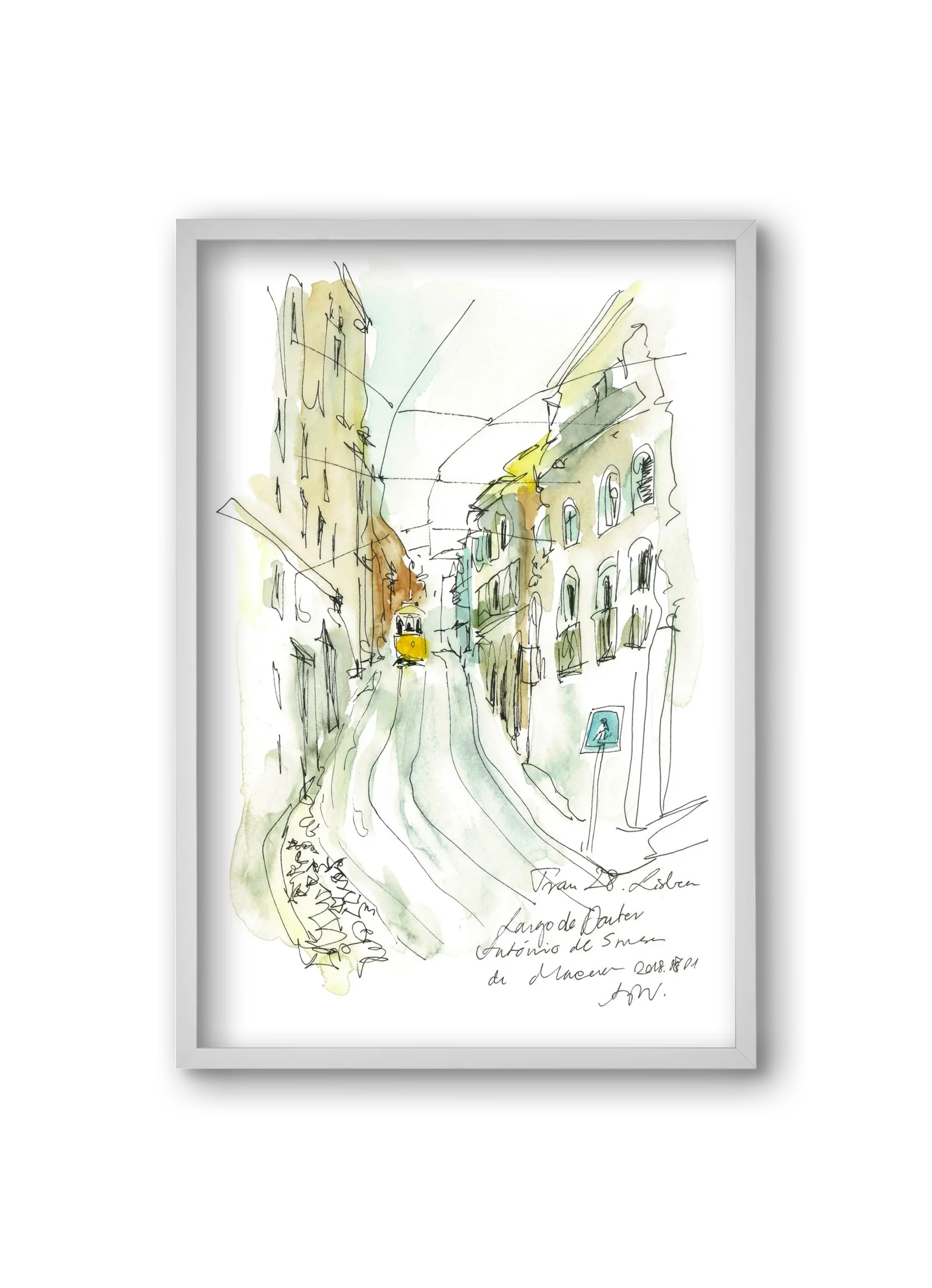 LISBON AQUARELLE NO.31 - artbridge
