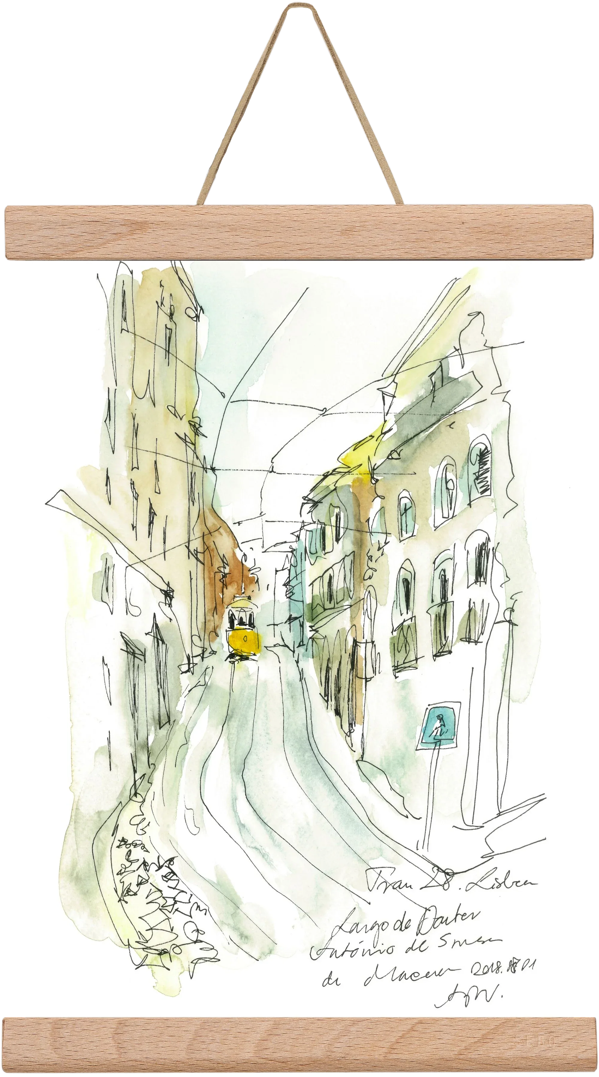 LISBON AQUARELLE NO.31 - artbridge