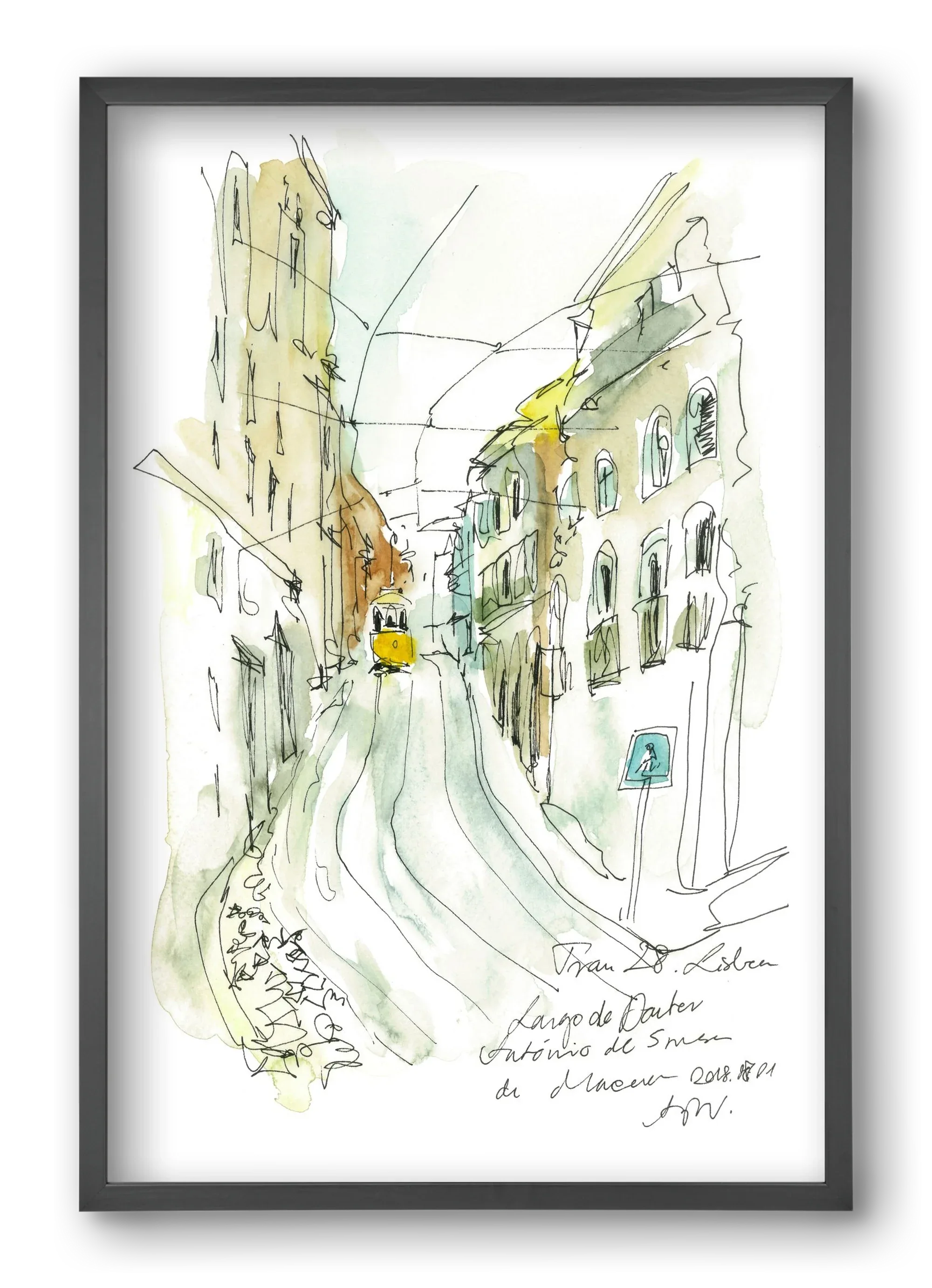 LISBON AQUARELLE NO.31 - artbridge