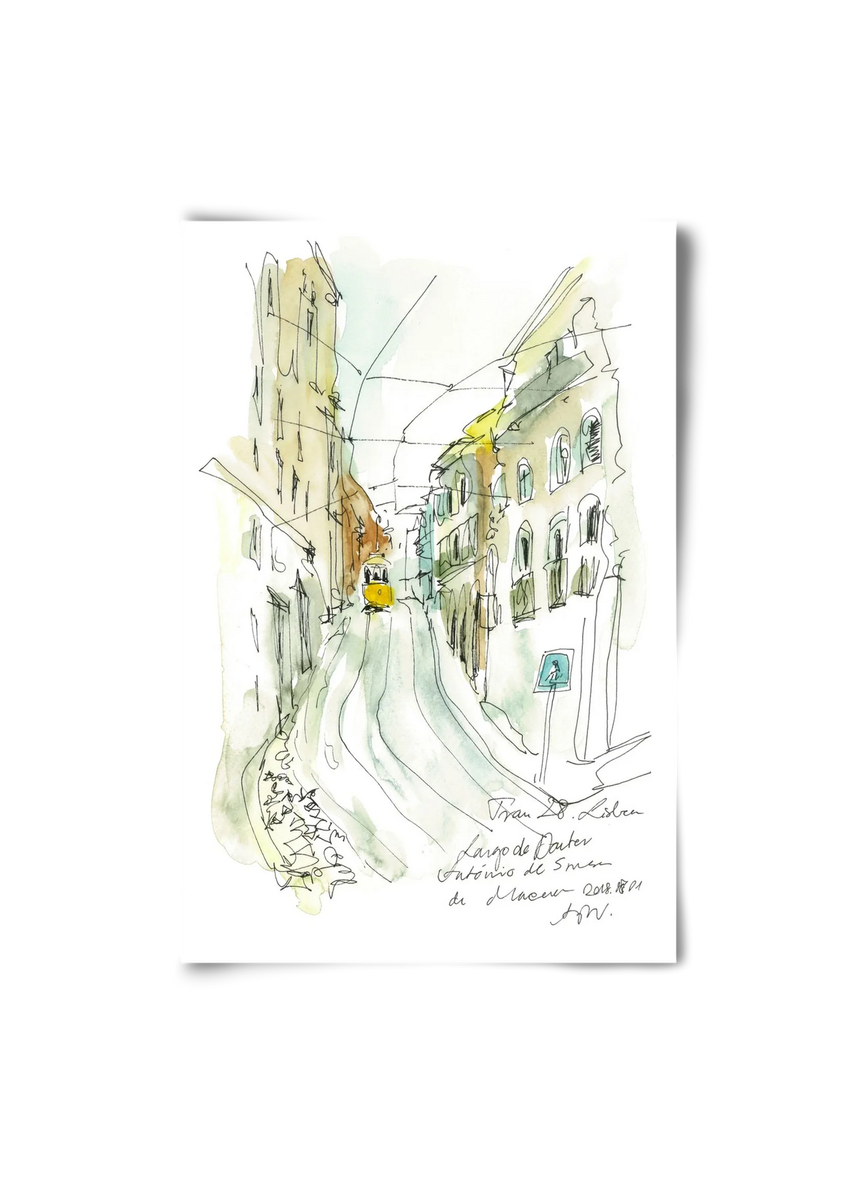 LISBON AQUARELLE NO.31 - artbridge