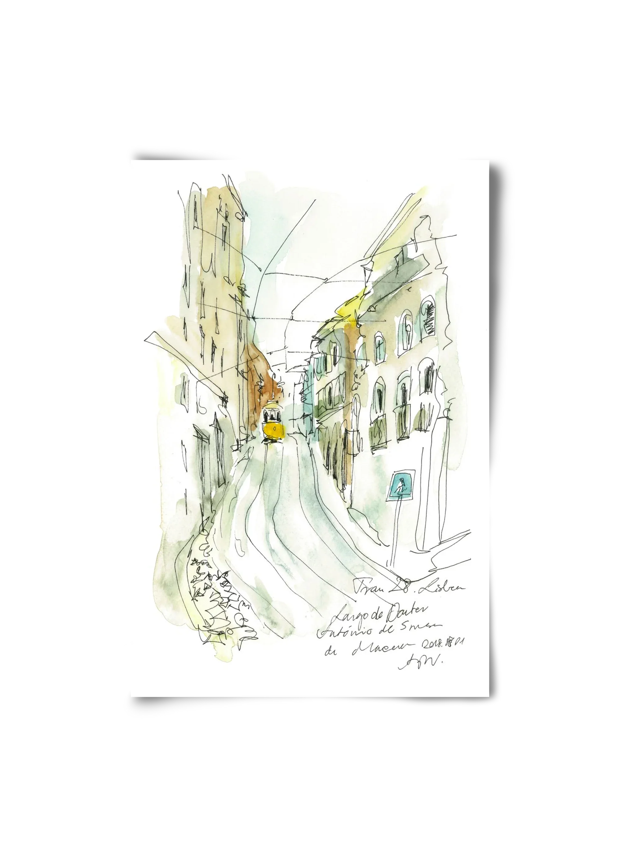 LISBON AQUARELLE NO.31 - artbridge